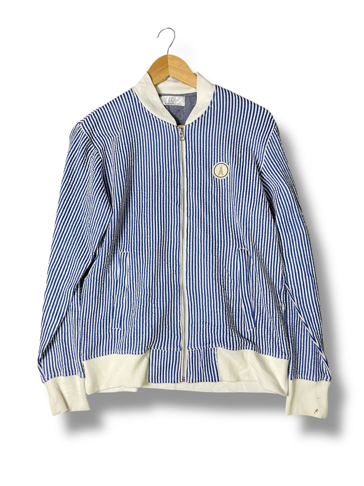 Maison Tokyo x Japanese Brand Striped Zipper Jacket (33)