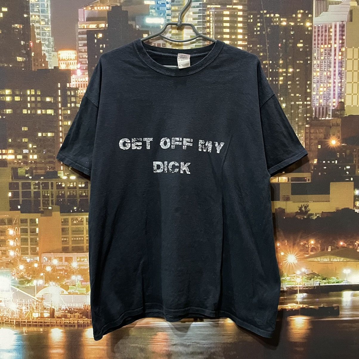Vintage Vintage Y2K Graphic Tee Humor Print Streetwear Grunge Slim M Size US M / EU 48-50 / 2 - 1 Thumbnail