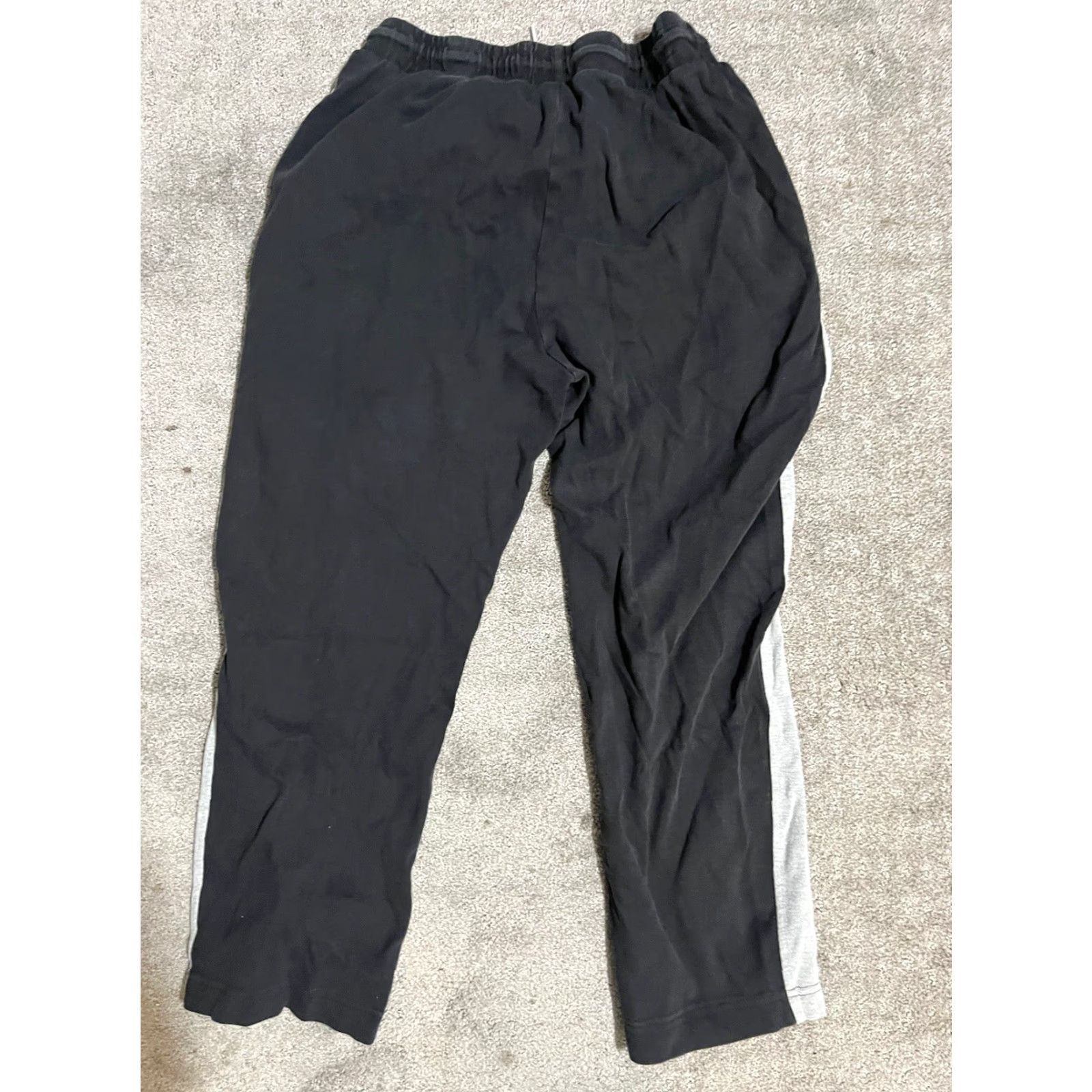 Vintage Feel Good Sweatpants Women L Black Distressed Activewear Size Large Super Soft Modern Fit Size 36" / US 14 / IT 50 - 4 Thumbnail