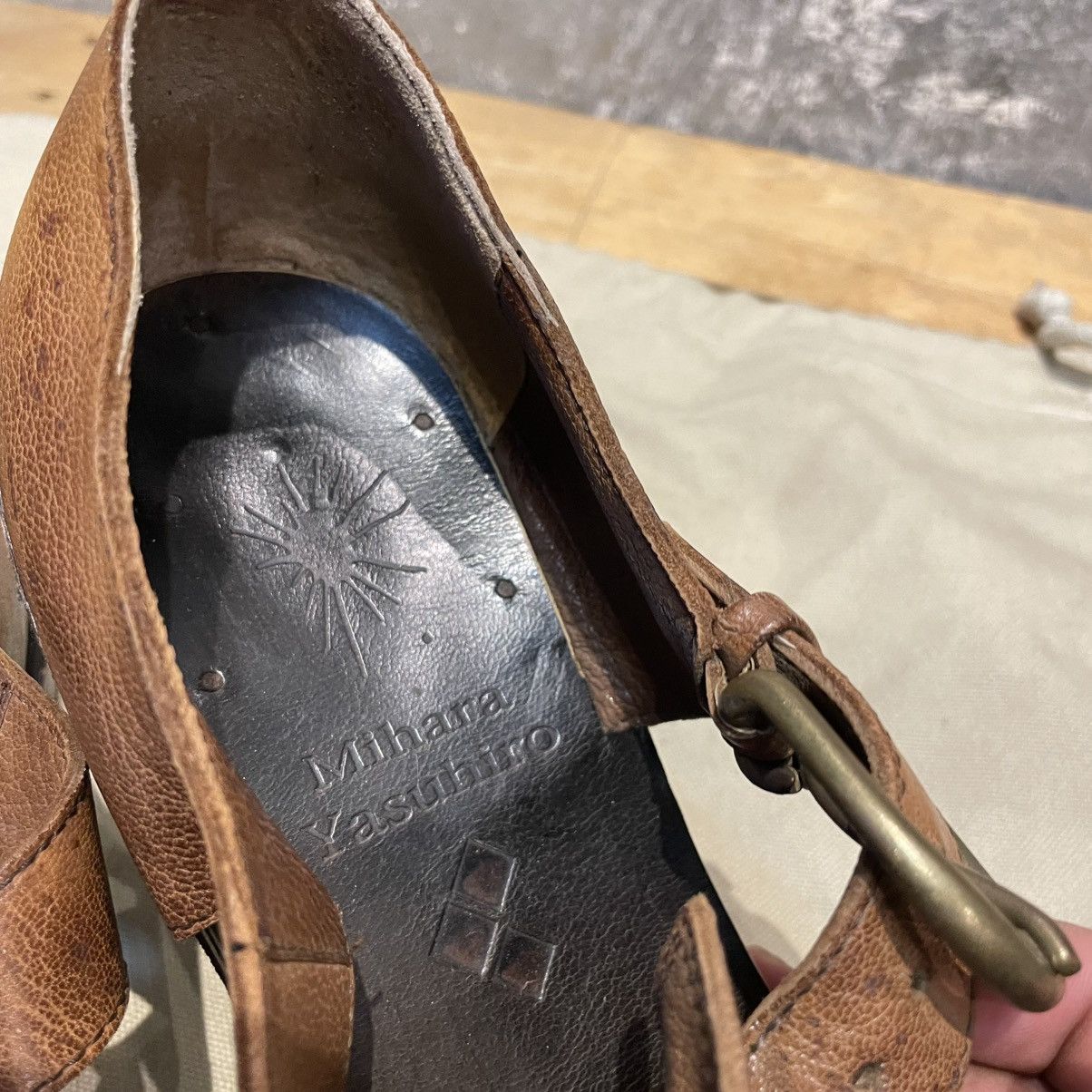 Maison MIHARA YASUHIRO MIHARA YASUHIRO TONG SANDALS Size US 9.5 / EU 42-43 - 8 Thumbnail