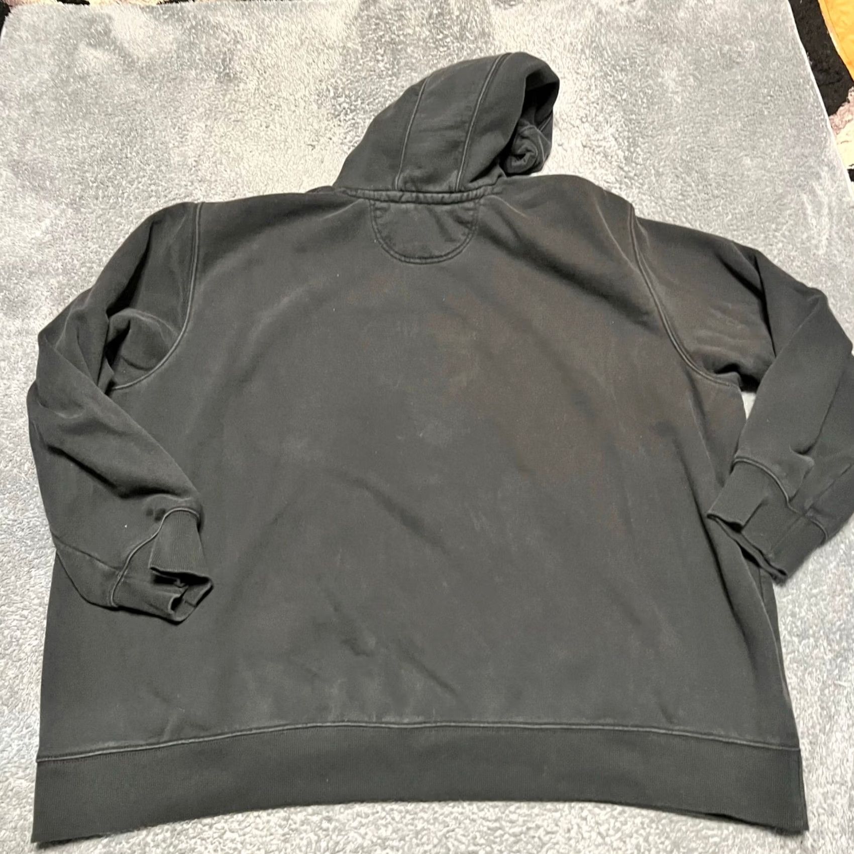 Carhartt Carhartt Hoodie Mens 4XL Loose Rain Defender Washed Black Work Sweatshirt Size US XXL / EU 58 / 5 - 3 Thumbnail