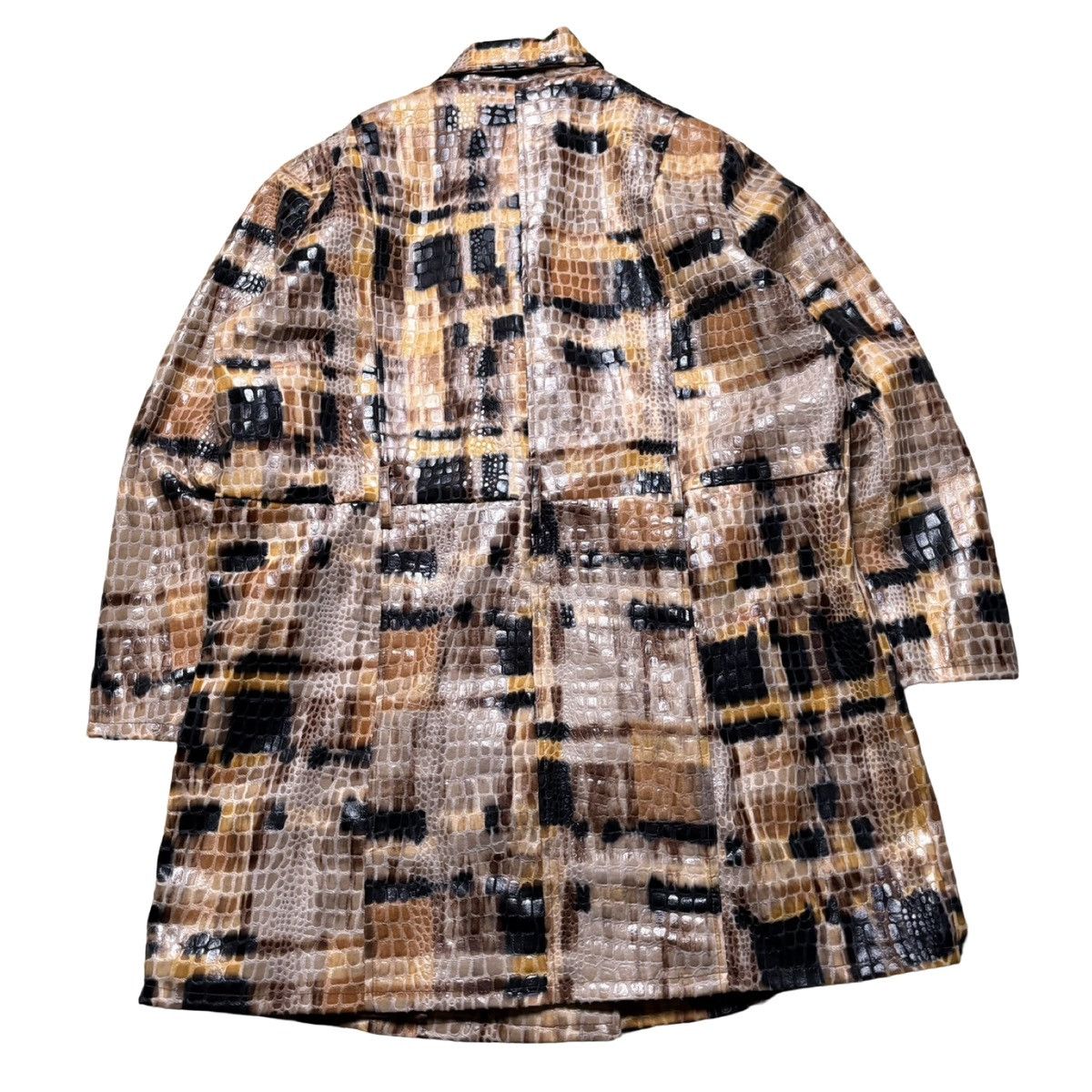 Other Selene Sport Faux Snakeskin Scale Long Sport Jacket Coat XL Size XL / US 12-14 / IT 48-50 - 7 Thumbnail