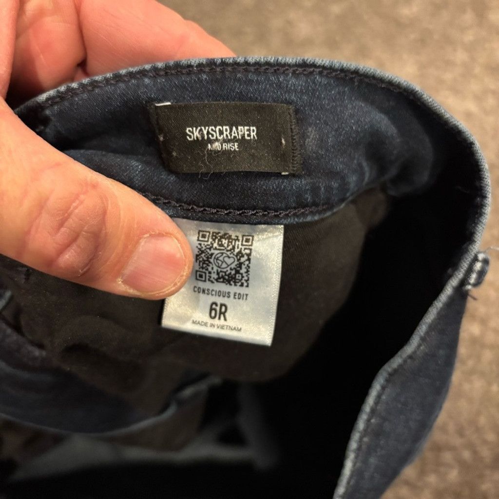Express Women's Express Dark Blue Jeans Size 28" / US 6 / IT 42 - 7 Thumbnail