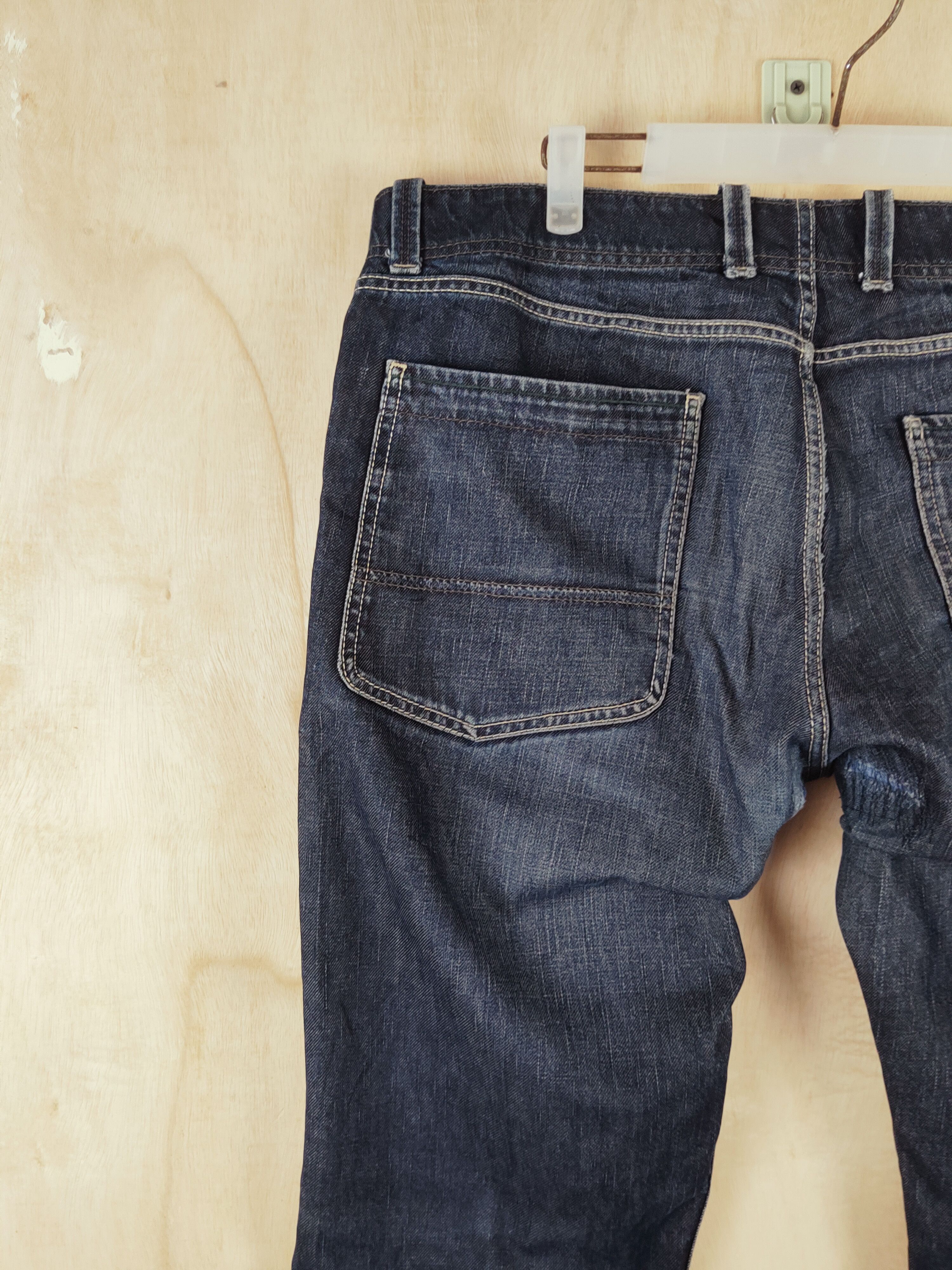 Diesel Diesel Industry Blue Black Distressed Ripped Jeans #S2666 Size US 36 / EU 52 - 10 Thumbnail