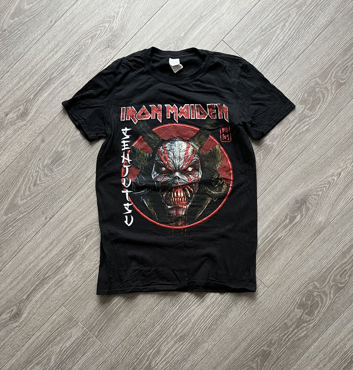 Band Tees × Iron Maiden Iron Maiden Band Rock Tee T-Shirt samurai Size US S / EU 44-46 / 1 - 1 Thumbnail