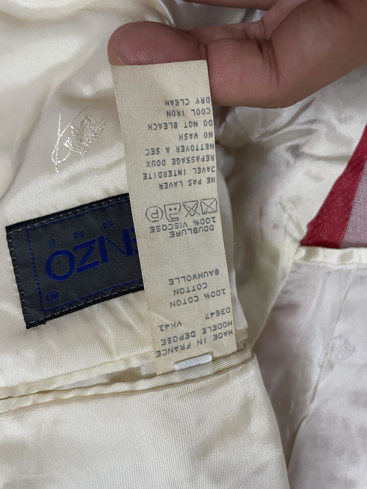 Kenzo Vintage Kenzo Blazer Red Size 52R - 7 Thumbnail