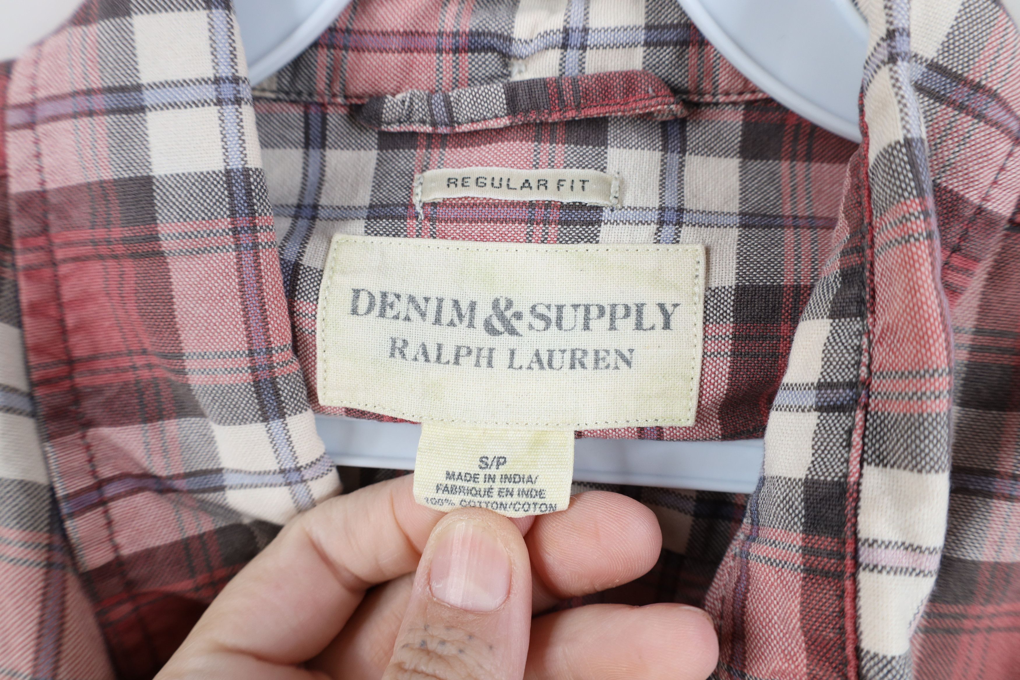 Ralph Lauren Vintage Ralph Lauren Denim Supply Collared Button Down Shirt Size US S / EU 44-46 / 1 - 8 Thumbnail