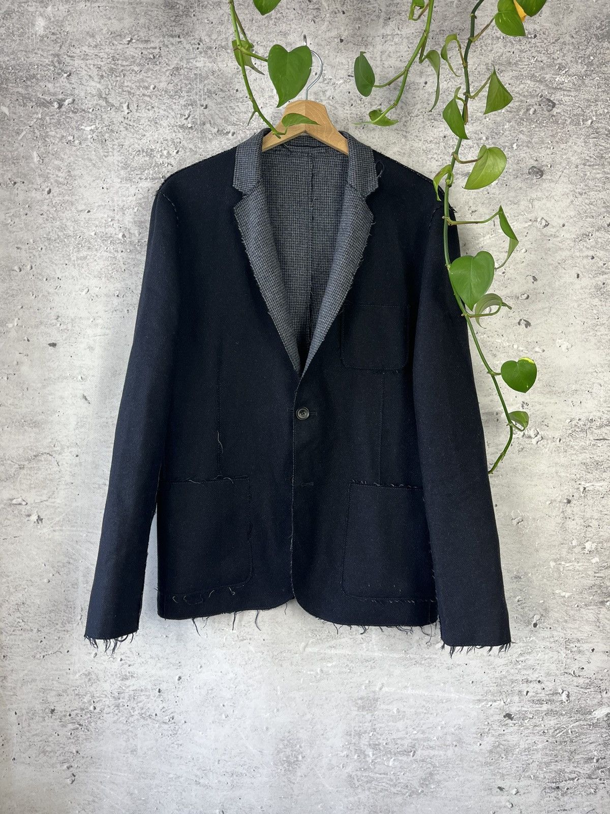 Paolo Pecora Milano - Reversible Unconstructed Blazer 48