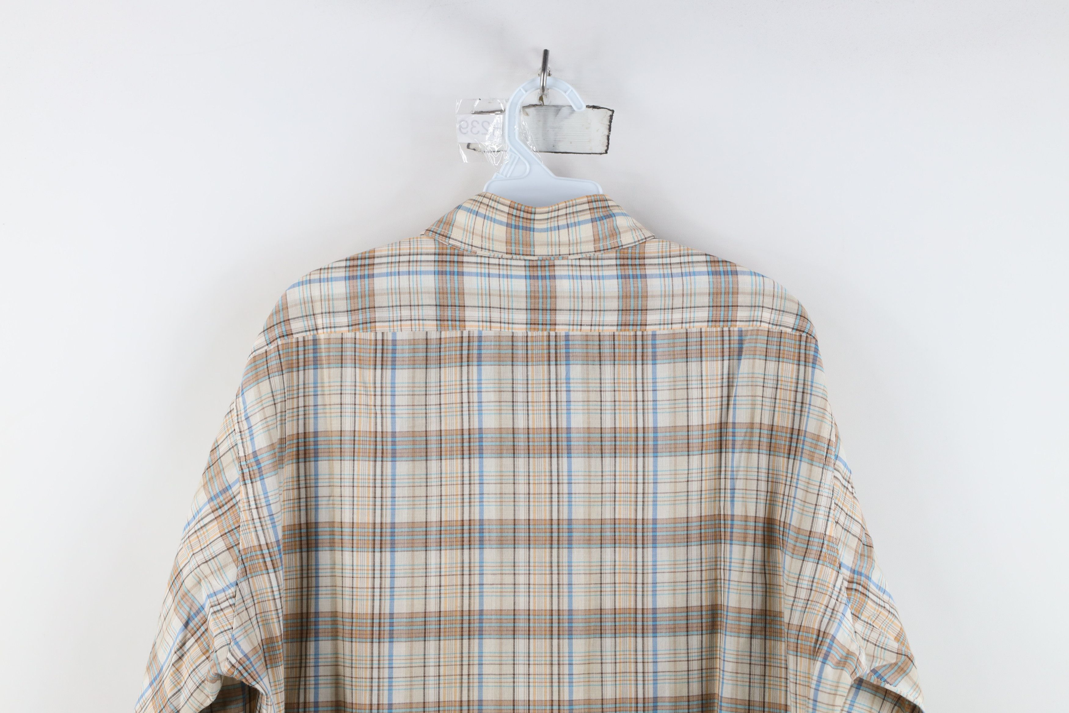 Levi's Vintage 70s Levis Western Cowboy Button Shirt Plaid USA Size US L / EU 52-54 / 3 - 13 Thumbnail