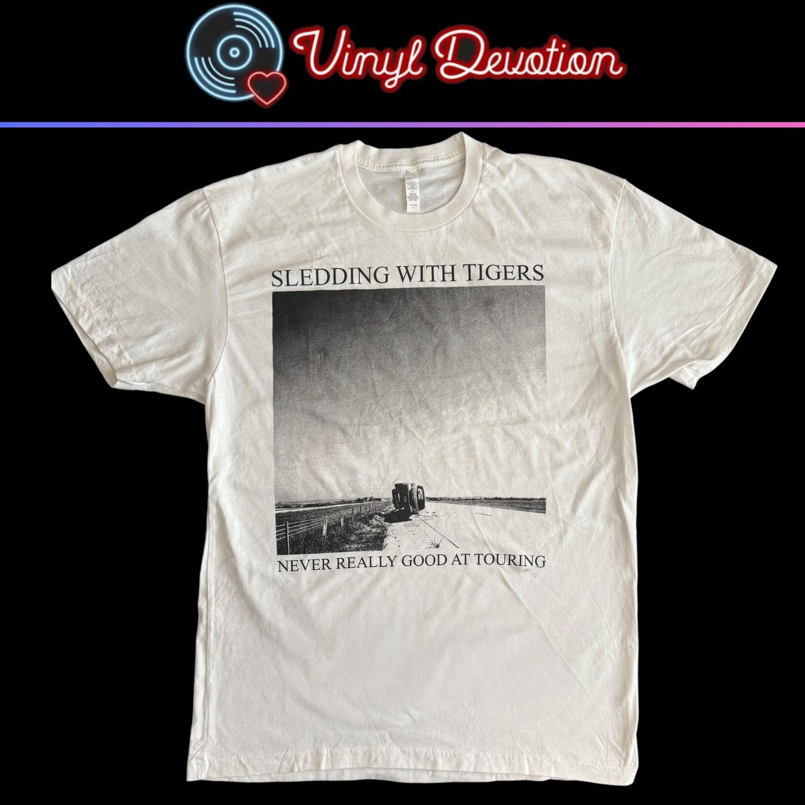 Band Tees Sledding With Tigers Band Shirt Size L Size US L / EU 52-54 / 3 - 1 Thumbnail