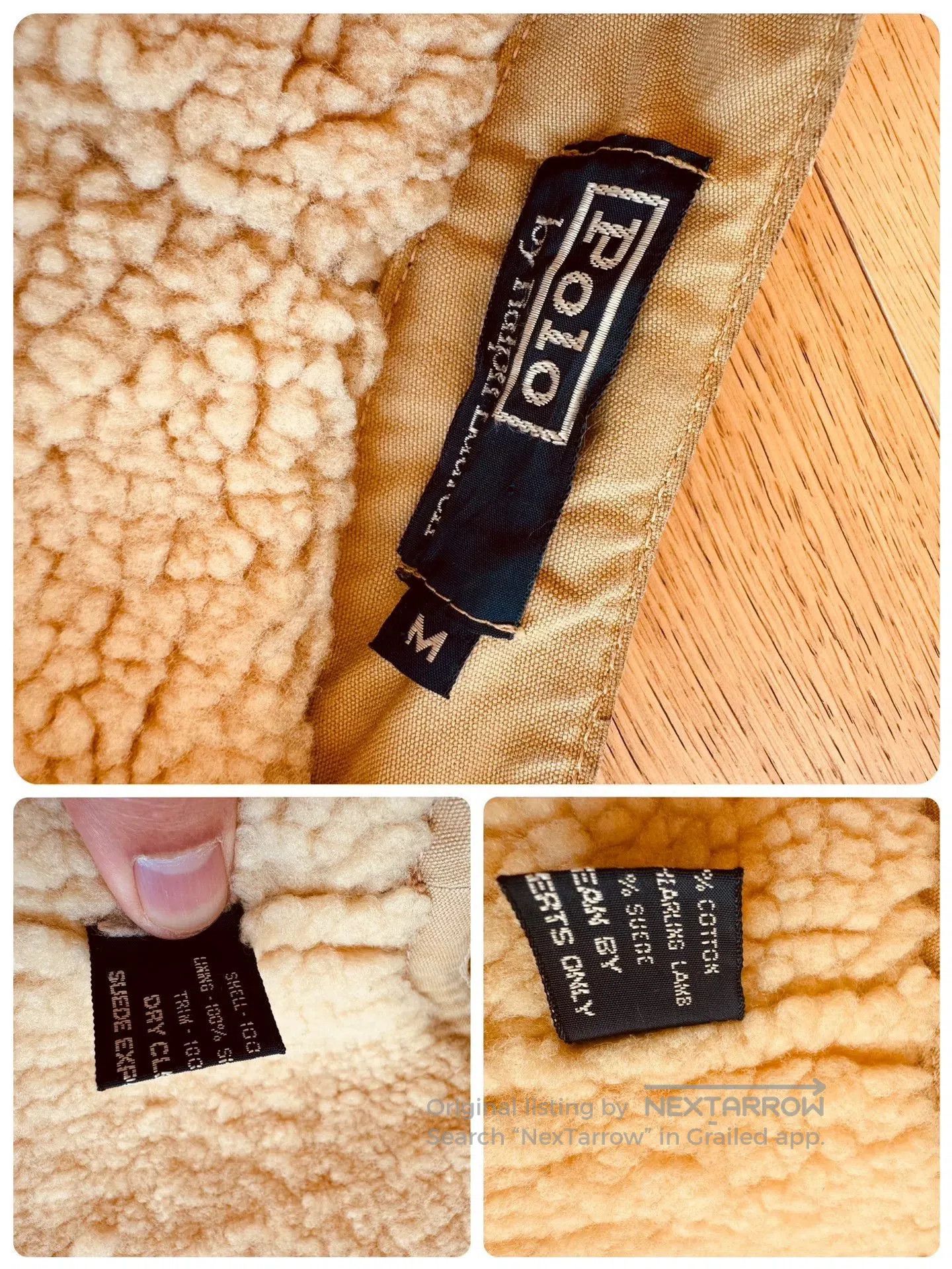 RLX Ralph Lauren Vintage Heavyweight Shearling Vest Coat. Size US M / EU 48-50 / 2 - 6 Thumbnail
