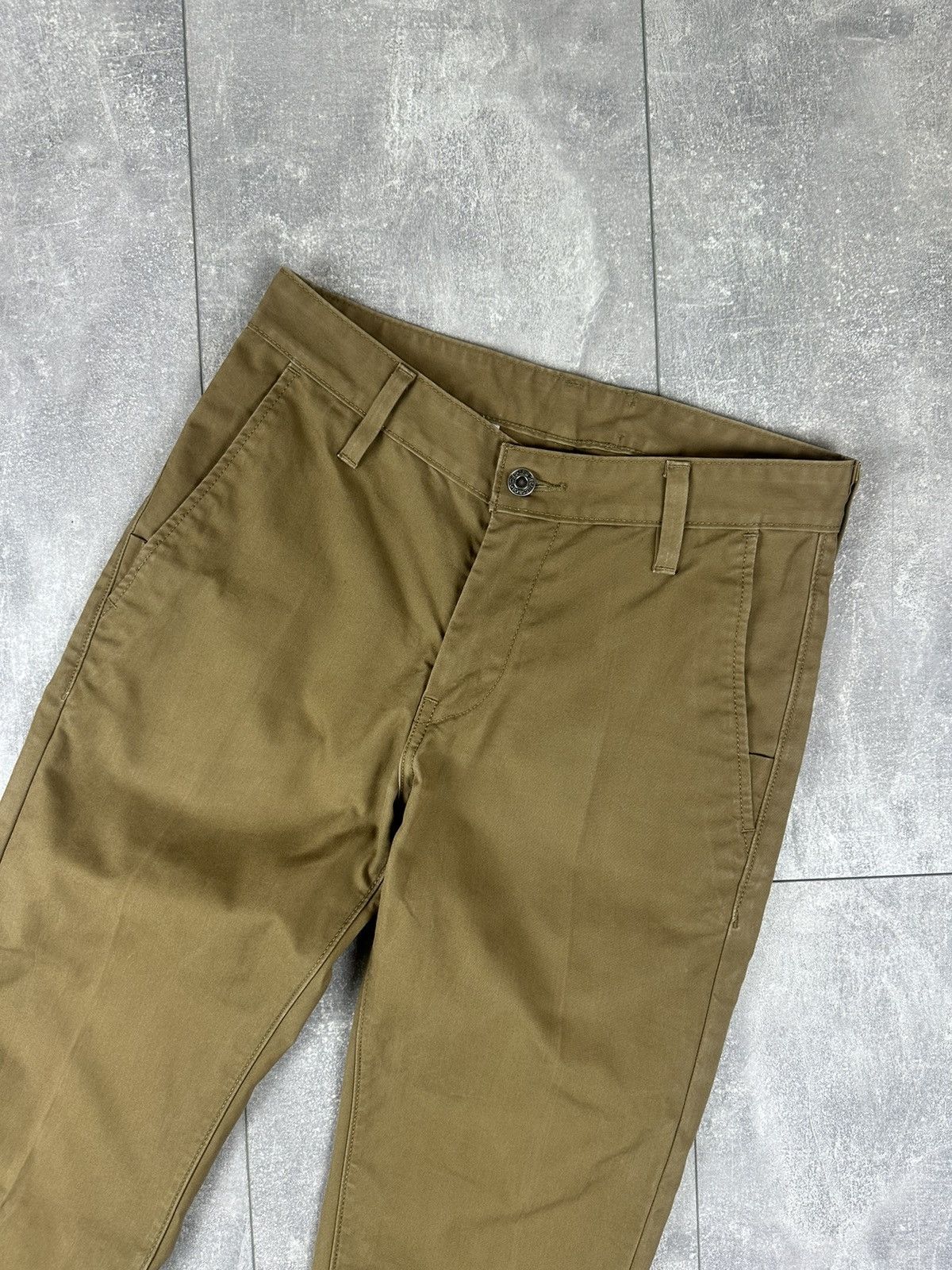 Levi's Levis 511 Slim Fit Commuter Beige Chino Pants Small Tab logo Size US 30 / EU 46 - 8 Thumbnail