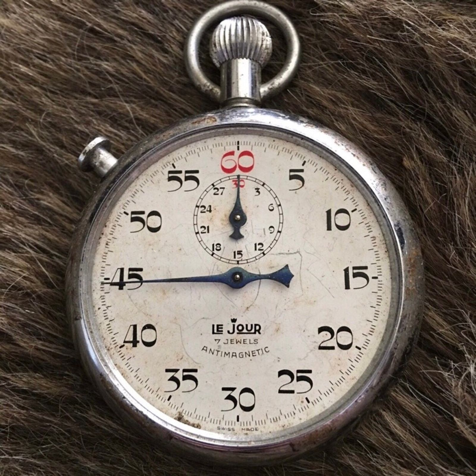 Vintage Vintage Swiss Le Jour antimagnetic stop watch Size ONE SIZE - 1 Thumbnail