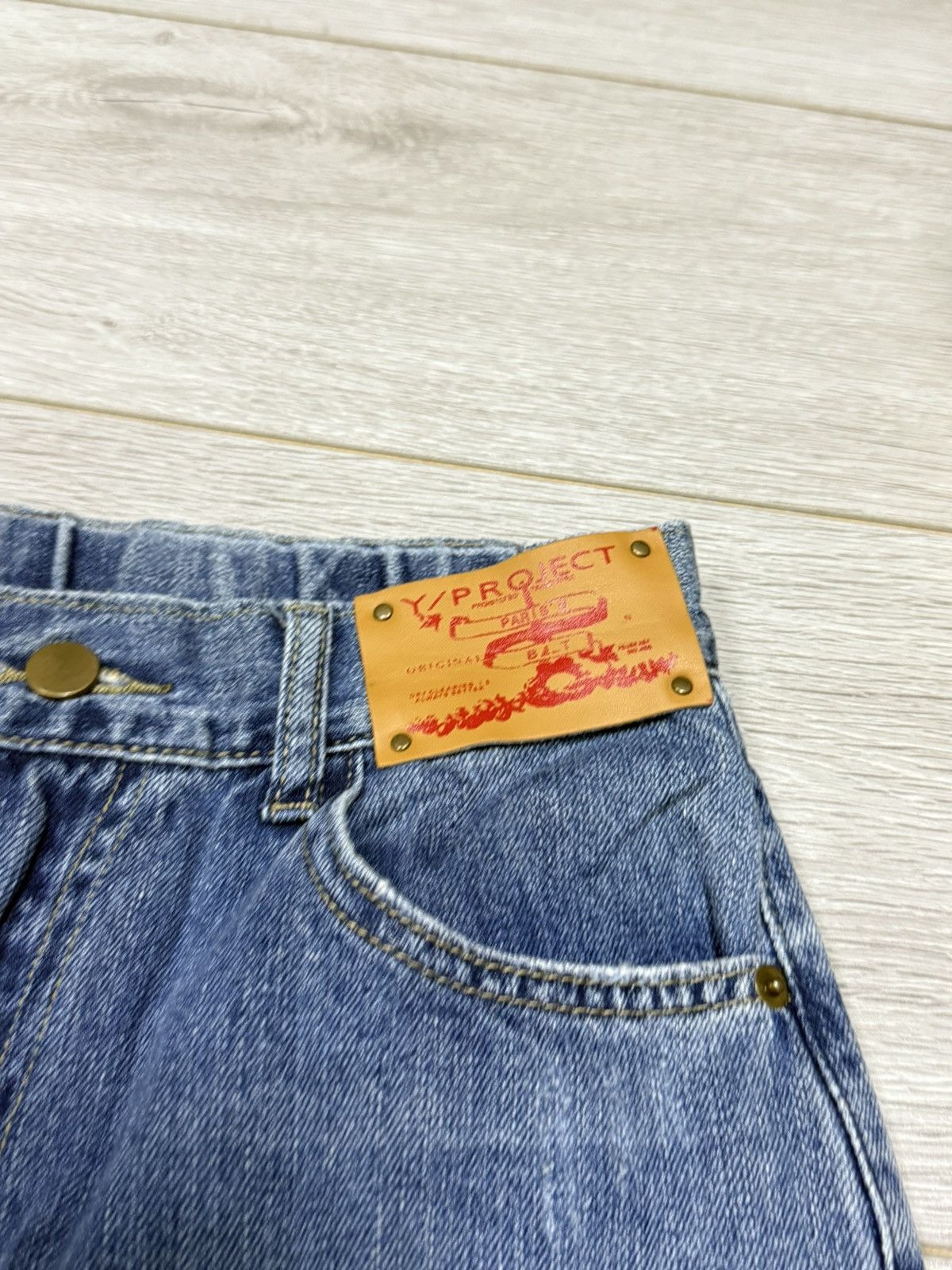Y/Project Y/project vintage denim jeans pants Size 27" / US 4 / IT 40 - 3 Thumbnail