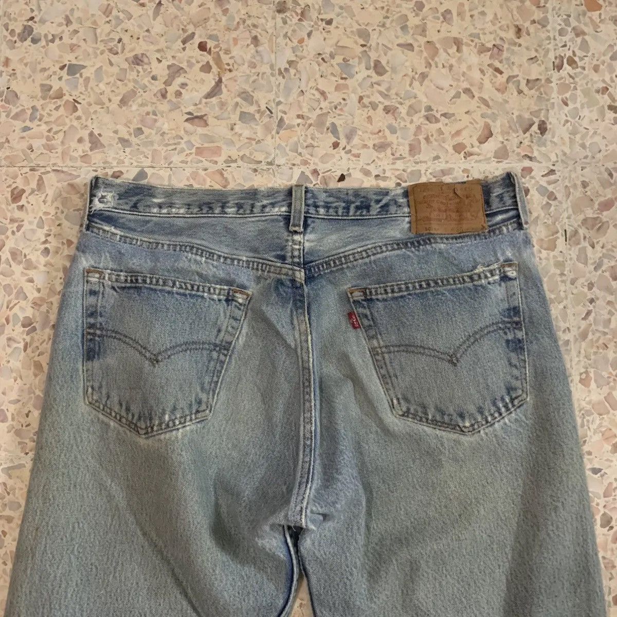 Levi's 1990’s Vintage Levi’s 501xx Jeans 34x32 Levis Denim Pants Size US 34 / EU 50 - 11 Thumbnail