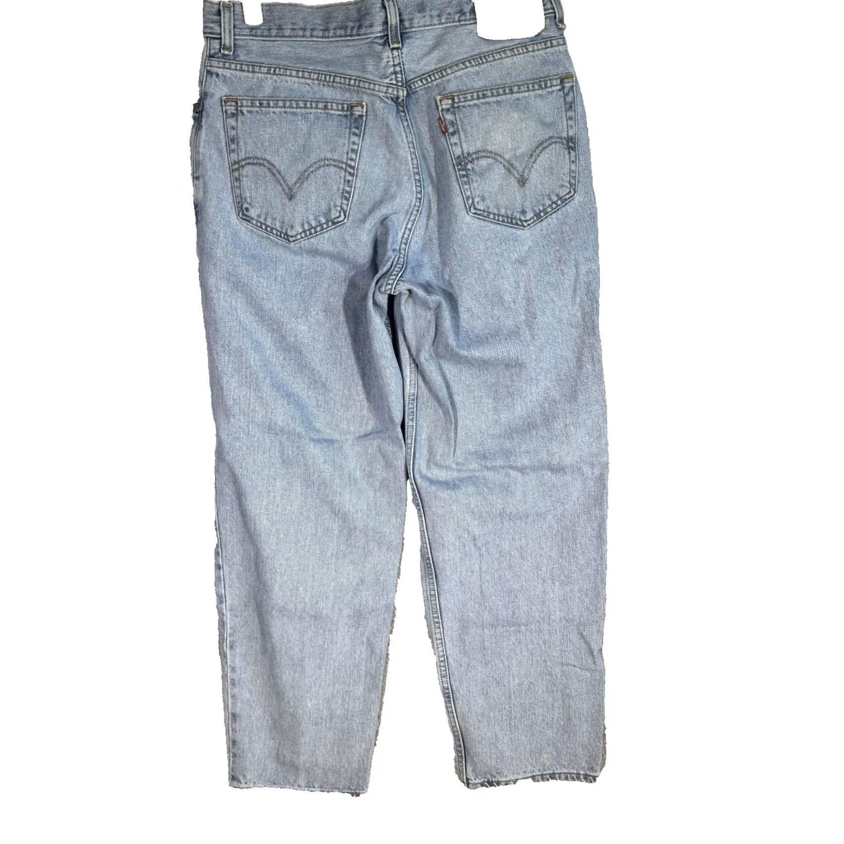 Levi's VINTAGE Levis 560 Jeans Mens 33x30 Comfort Fit Relaxed Tapered Denim Y2K 90s Size US 33 - 2 Thumbnail