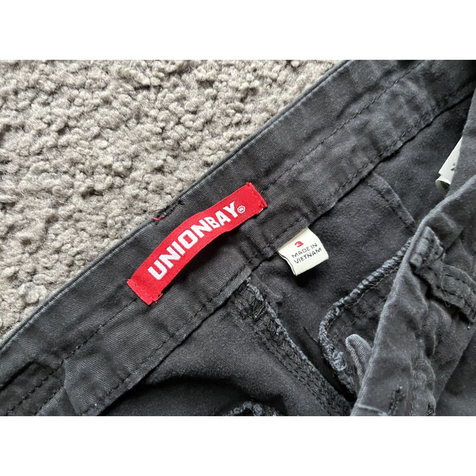 Vintage UNIONBAY Junior's Slim Hayden Bootcut Pant Black Size 3 Mid Rise Size 26" / US 2 / IT 38 - 6 Thumbnail