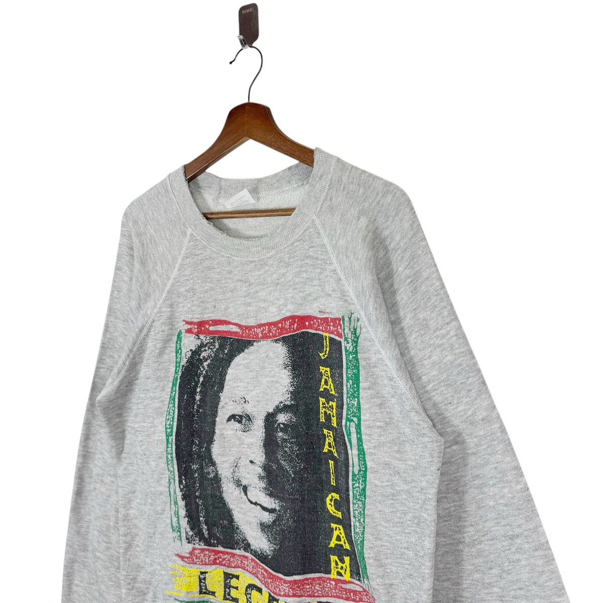 Bob Marley × Vintage VINTAGE 90s BOB MARLEY RASTA REGGAE CREWNECK Size US L / EU 52-54 / 3 - 3 Thumbnail