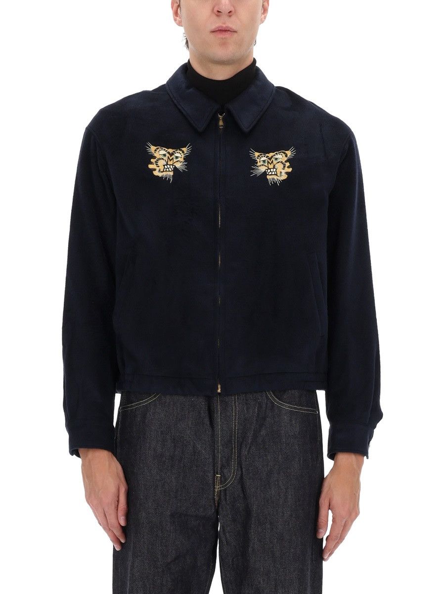 Visvim VISVIM "NORAD BLOUSON" JACKET - BLUE (NUMERIC 2) Size US M / EU 48-50 / 2 - 1 Thumbnail