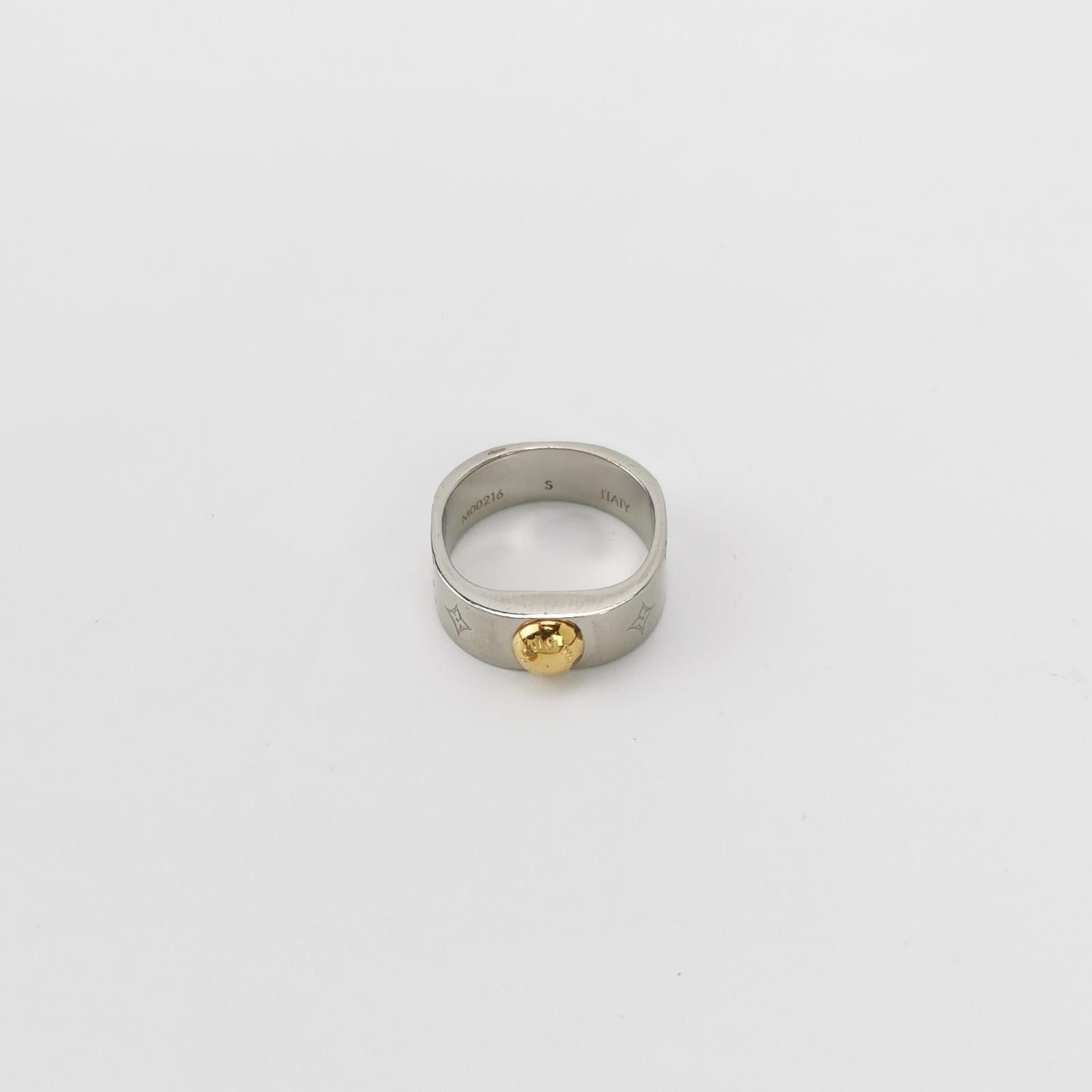 Louis Vuitton Louis Vuitton (LV) Nanogram Logo Ring Size 12 -z2505 Size ONE SIZE - 2 Thumbnail