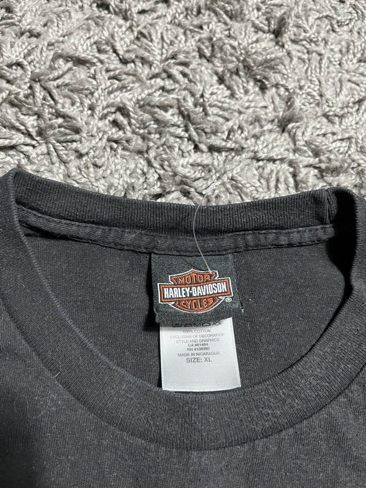 Harley Davidson HARLEY DAVIDSON GERMANY COTTON BIKER TEE Size US XL / EU 56 / 4 - 5 Thumbnail