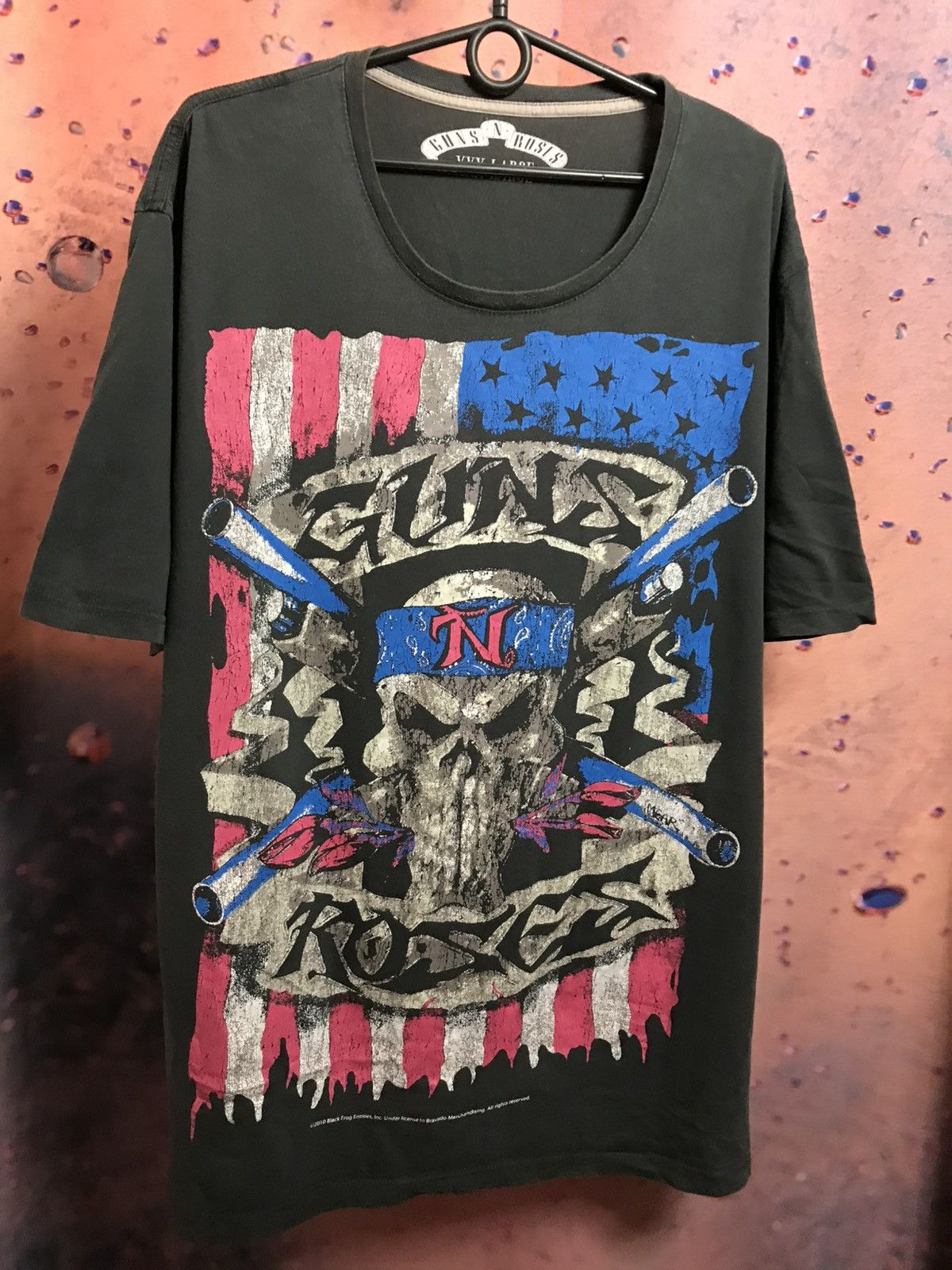 Band Tees × Guns N' Roses × Vintage Vintage Guns N Roses band rock tee Size US XXL / EU 58 / 5 - 2 Thumbnail