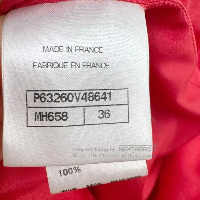 Chanel Chanel Red Women's Shorts . Size 23" - 5 Thumbnail