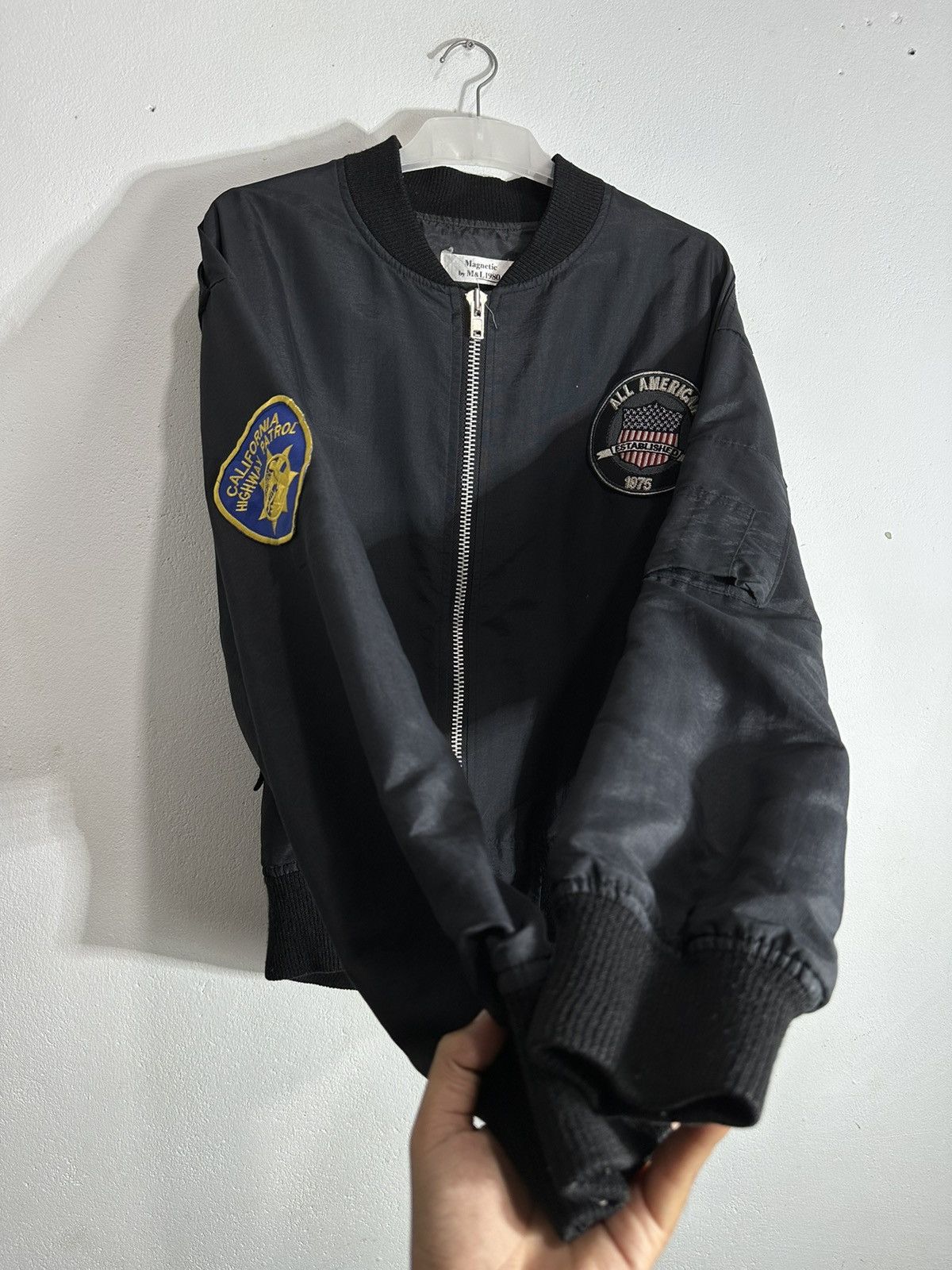 Beauty Beast 80s MAGNETIC by M&L ALL AMERICAN JACKET KMRII LGB STYLE Size US XL / EU 56 / 4 - 6 Thumbnail