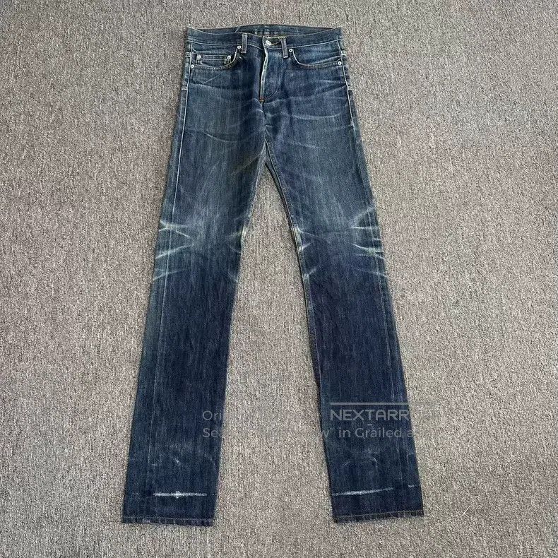 Dior Dior Vintage Washed Blue Destroyed Denim Pants Size US 29 - 1 Thumbnail