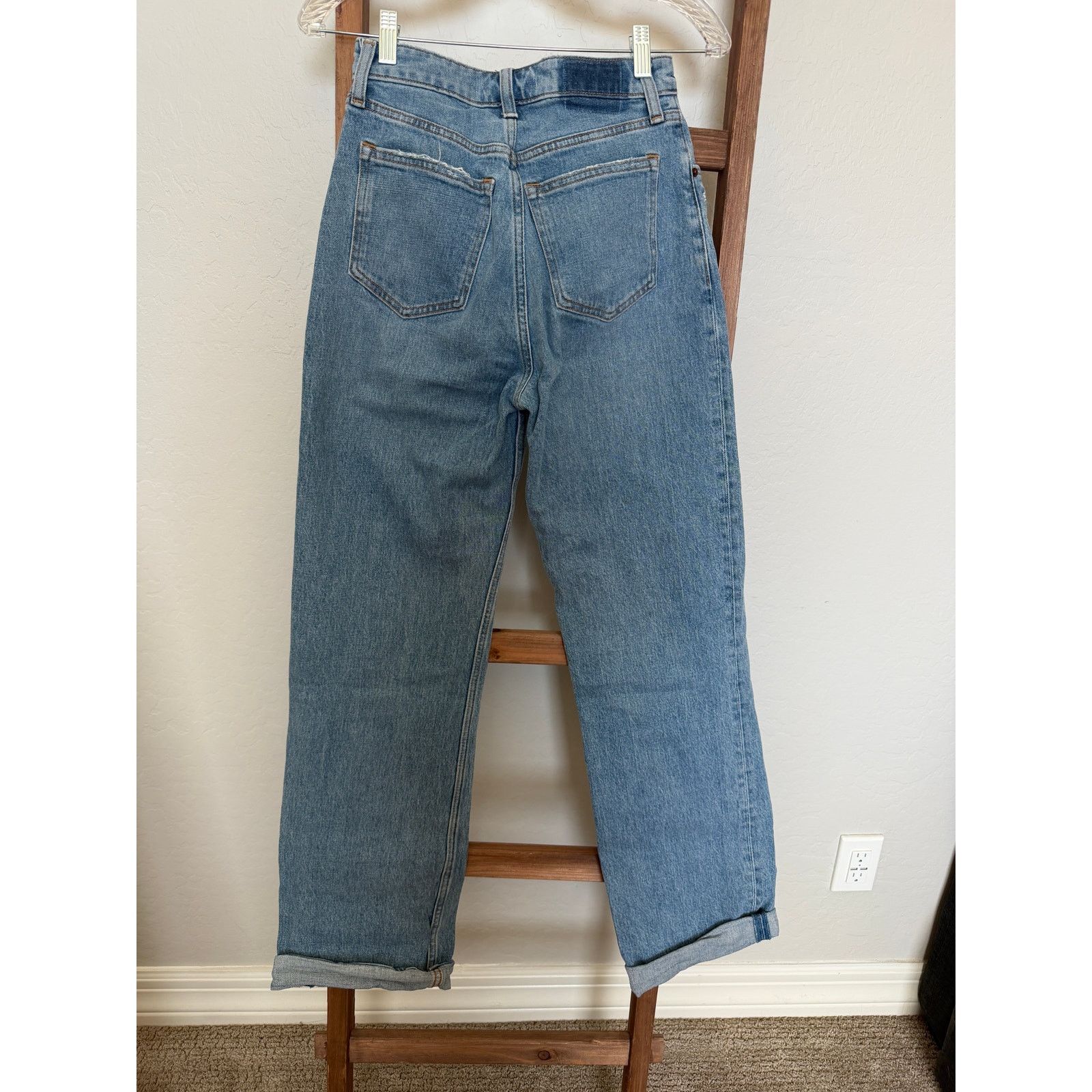 Abercrombie & Fitch Abercrombie & Fitch | High Rise 90s Relaxed Jean- 25/O Long Size 25" / US 0 / IT 36 - 2 Thumbnail