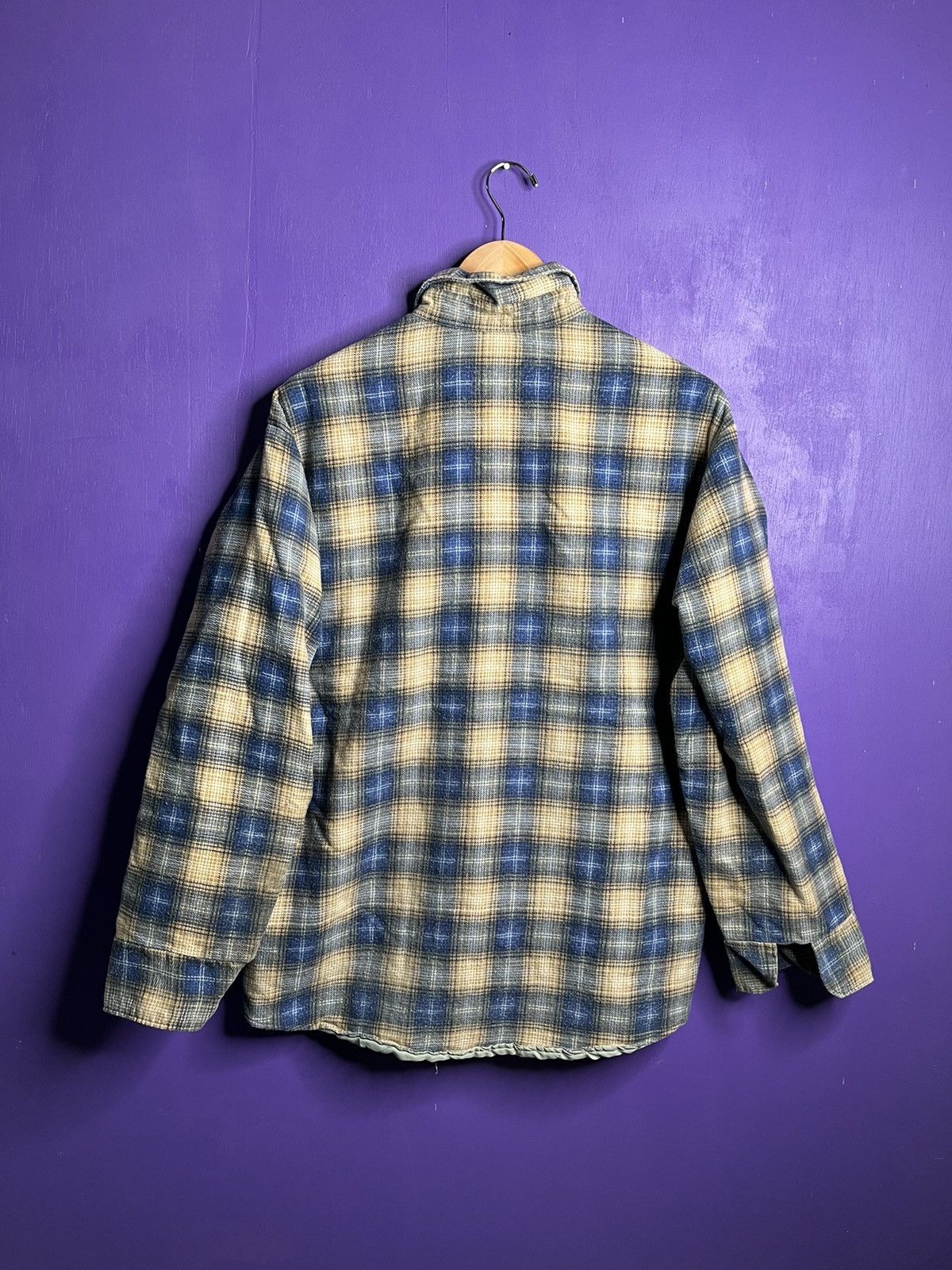 Sears × Vintage Vintage 80s Sears essential flannel shirt Size US L / EU 52-54 / 3 - 2 Thumbnail