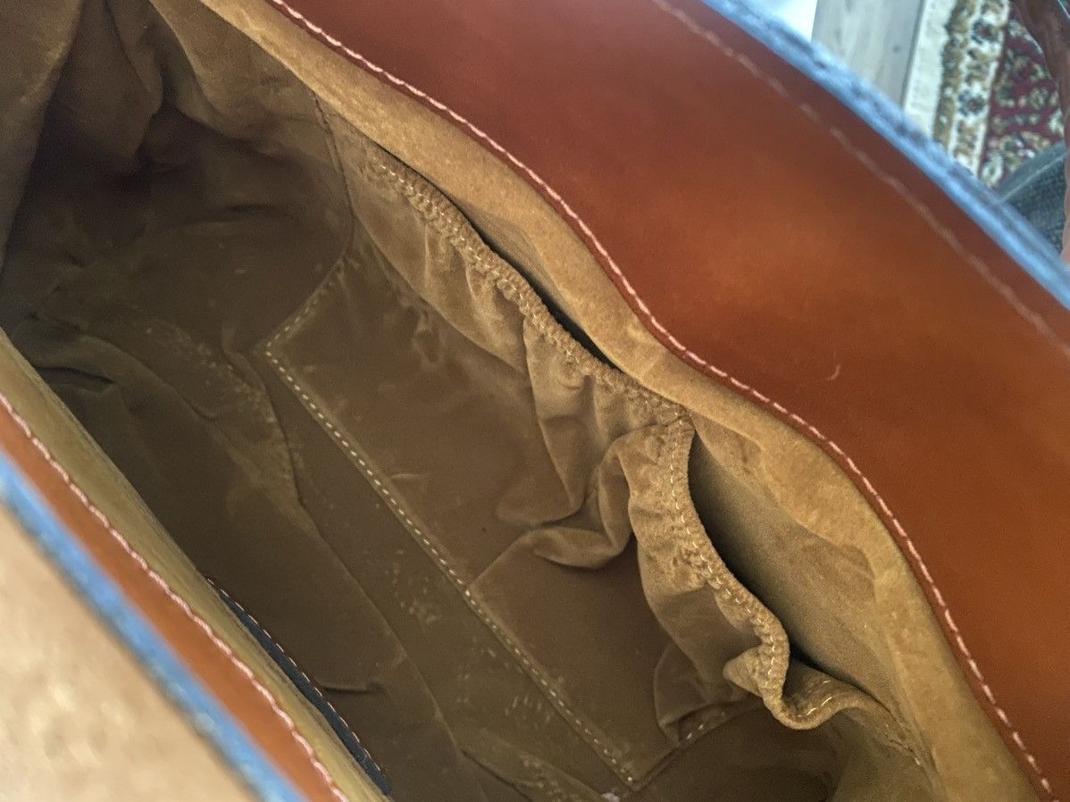 NWT Patrica Nash Vienna Hand Cut Tooled Tan Leather Handbag