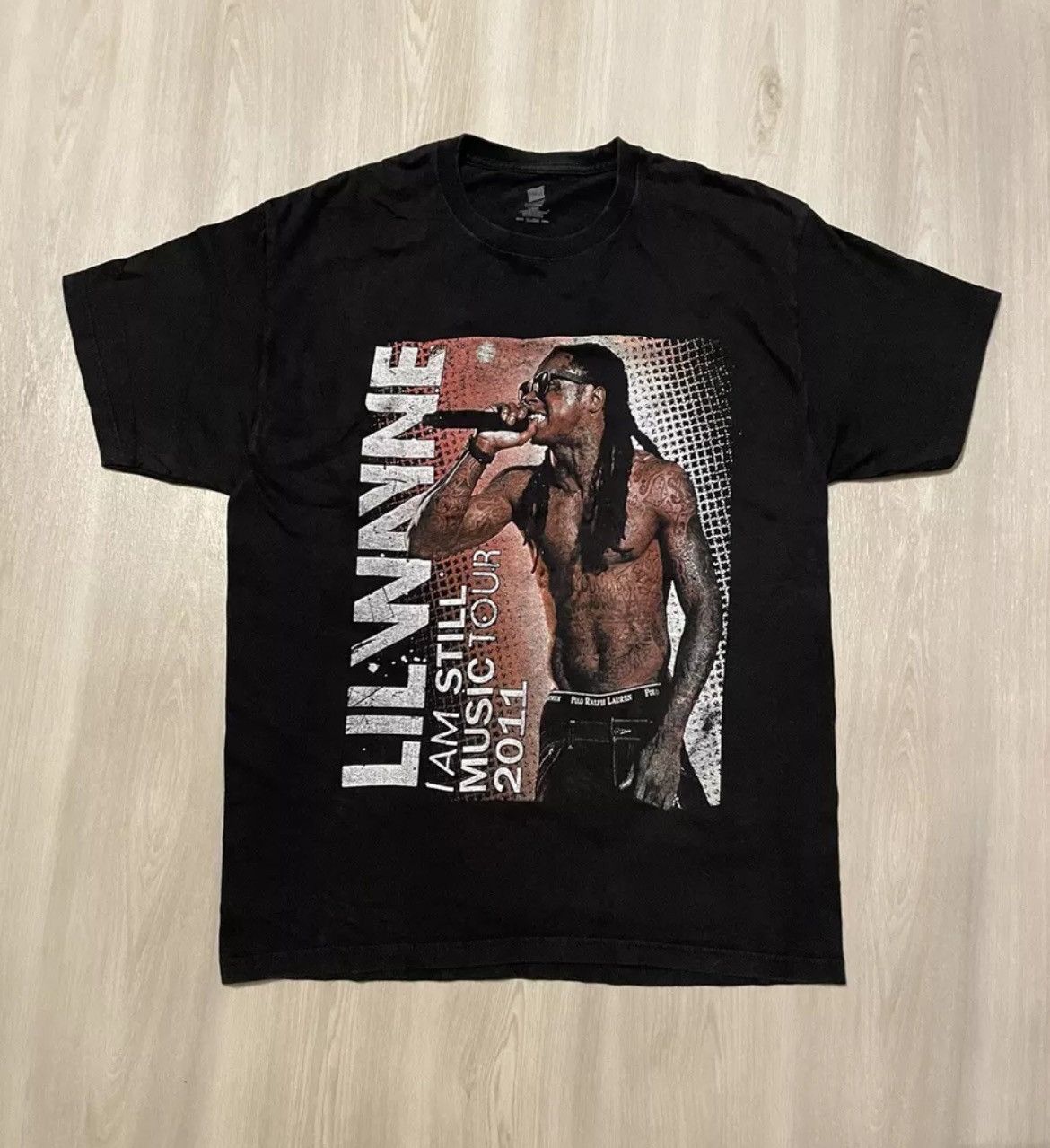 Rap Tees × Vintage 2011 Lil Wayne Nicki Minaj Rick Ross Raptee mens Large Size US L / EU 52-54 / 3 - 1 Thumbnail
