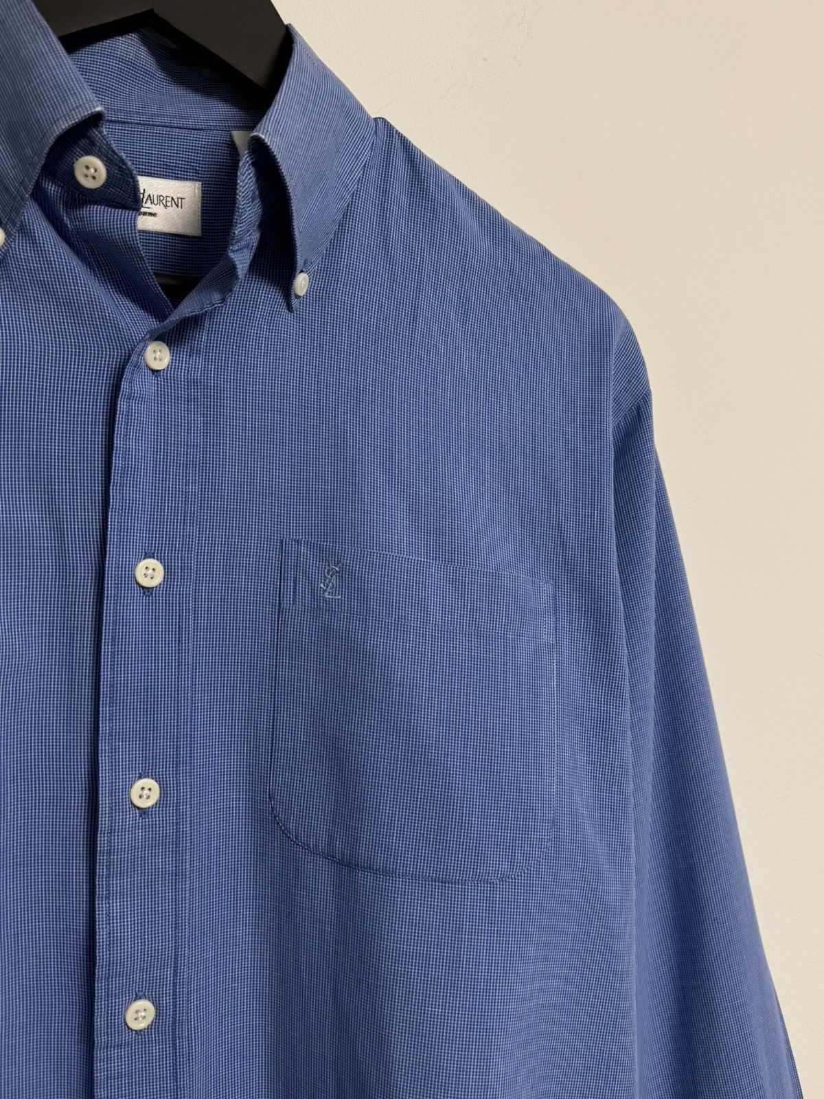 Yves Saint Laurent Yves Saint Laurent Button Up T-Shirt Luxury Size US M / EU 48-50 / 2 - 7 Thumbnail