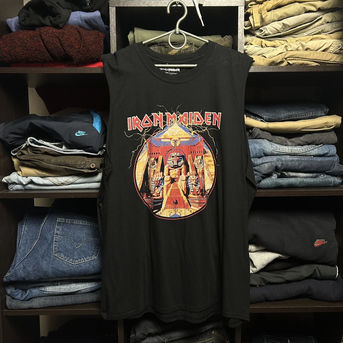 Band Tees Vintage Iron Maiden 2019 Big Graphic logo hype sleeveless Size US L / EU 52-54 / 3 - 1 Thumbnail