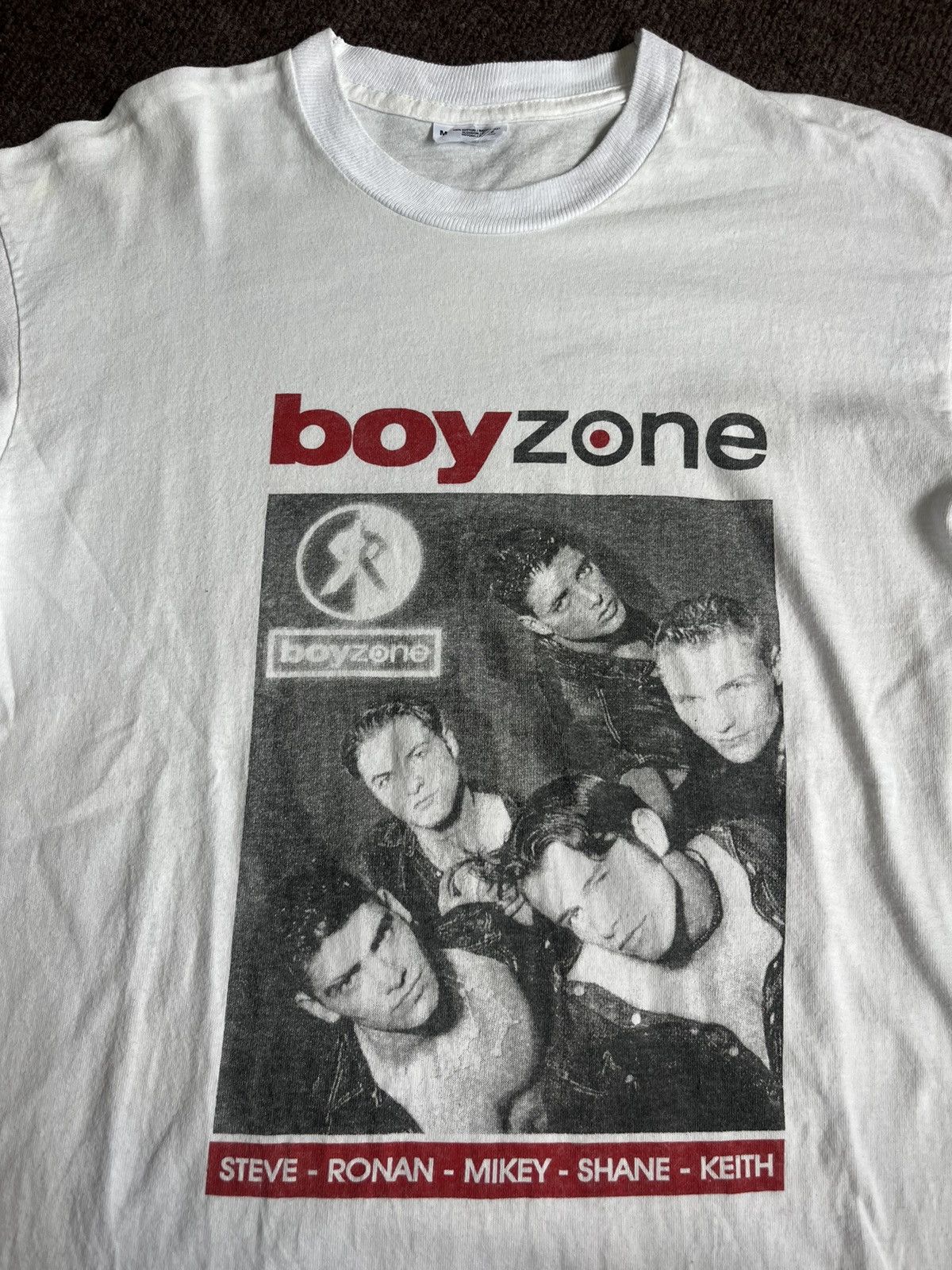 Band Tees Vintage Boy Zone album irish boyband 90’s Tshirt Size US M / EU 48-50 / 2 - 5 Thumbnail