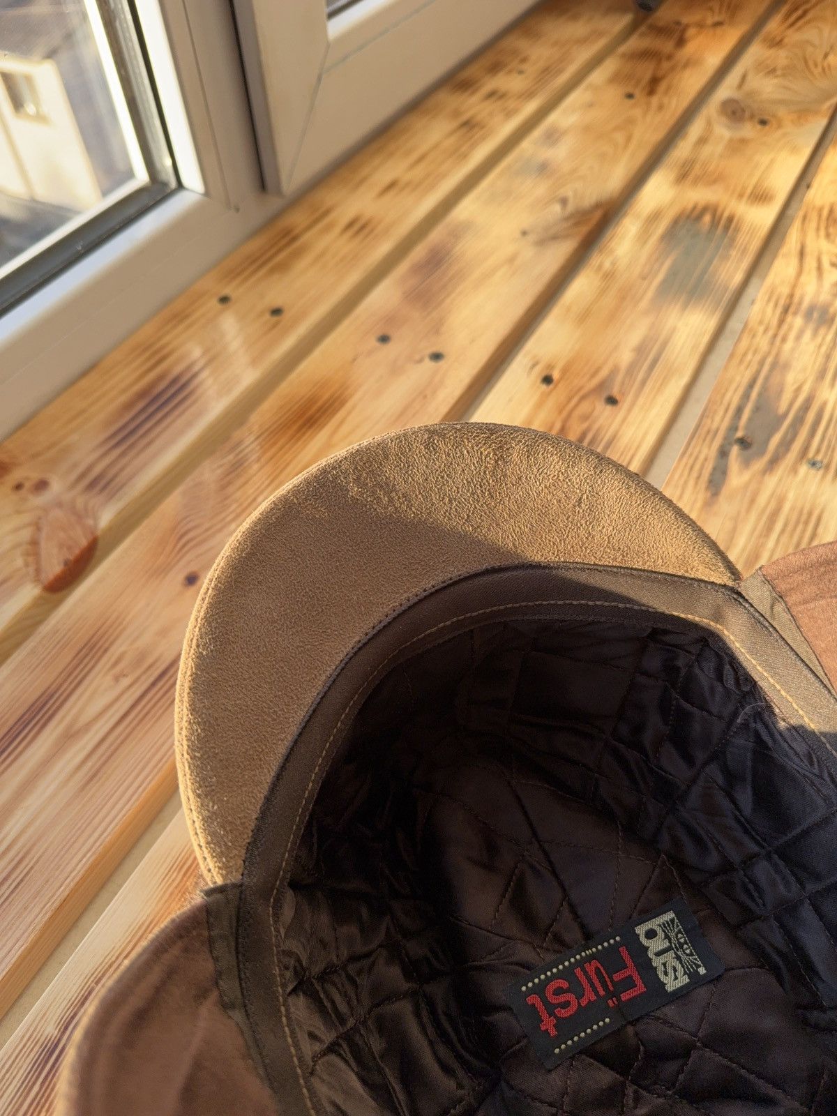 Japanese Brand Retro 90s Vintage Furst Faux Suede Fur Earflap Winter Cap Size ONE SIZE - 13 Thumbnail