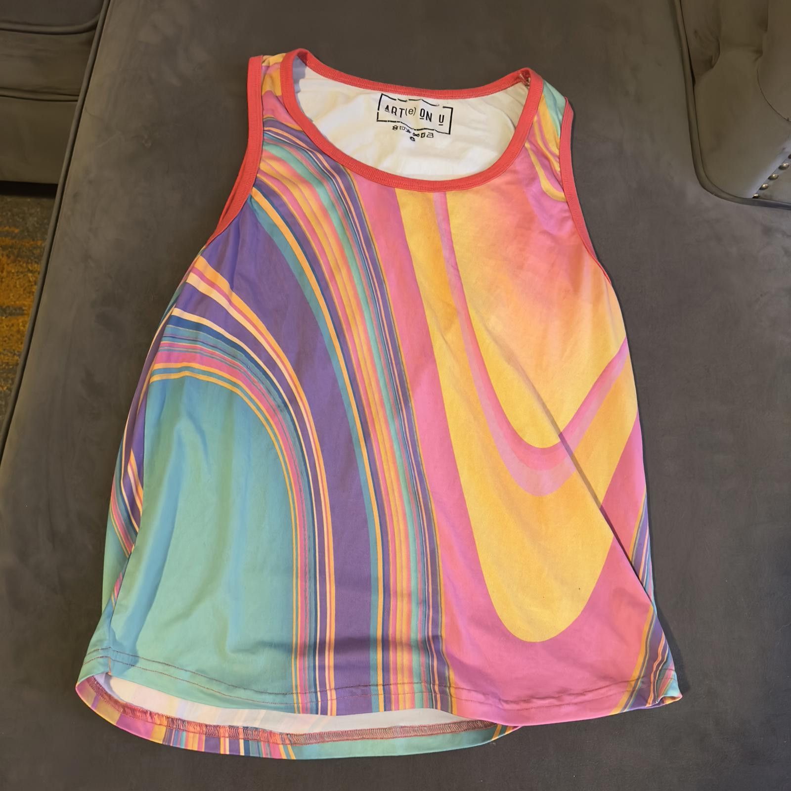 Designer Large - Vibrant Multicolor Tank Top Size US M / EU 48-50 / 2 - 1 Thumbnail