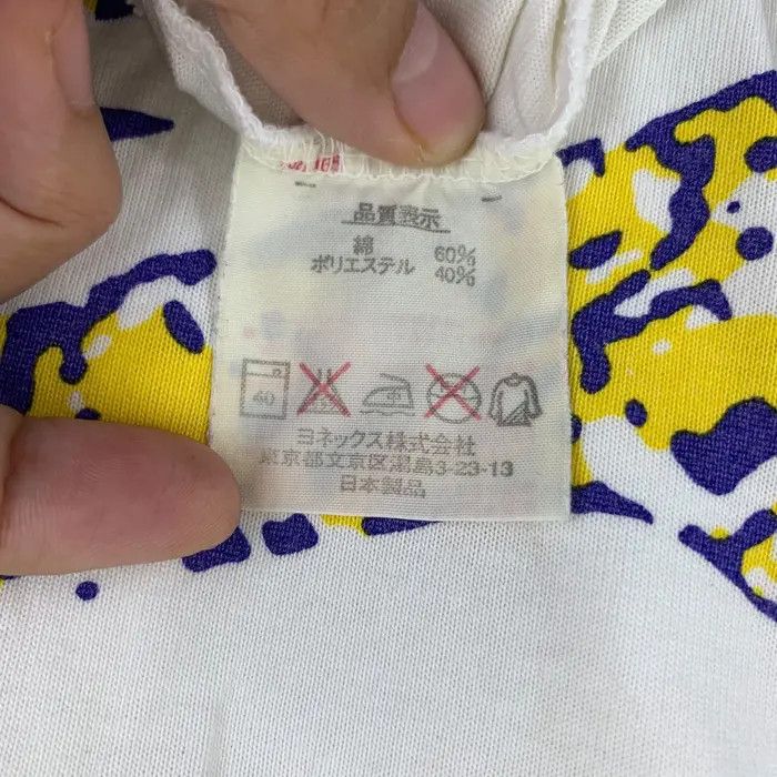 Issey Miyake Vintage ISSEY MIYAKE x YONEX Art Collection Polo Tee Shirt Size US L / EU 52-54 / 3 - 8 Thumbnail