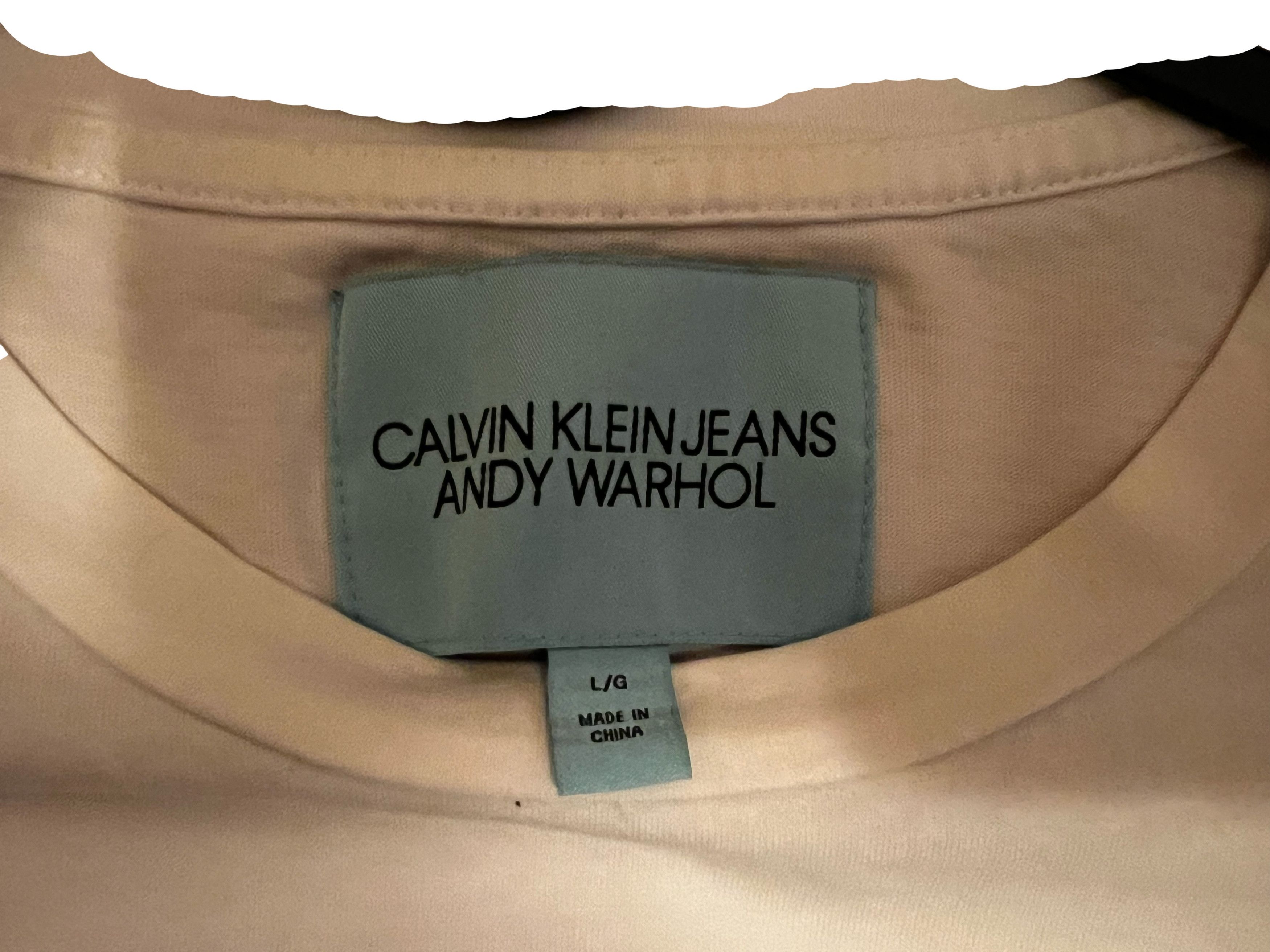 Calvin Klein *BUNDLE DEAL* - 2 Andy Warhol Calvin Klein Shirts Size US L / EU 52-54 / 3 - 2 Thumbnail