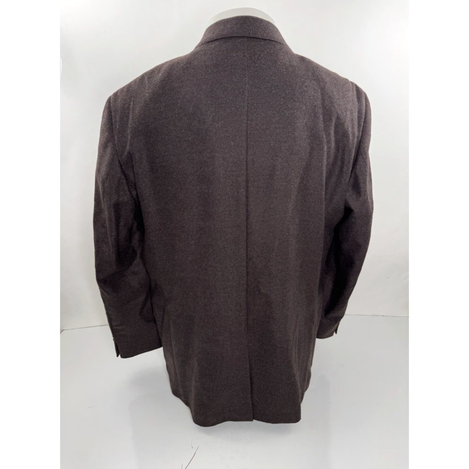Loro Piana Cremieux / Loro Piana Italy - WOOL 44 R Blazer Jacket - EXCELLENT | Daniel Cremieux Men Blazer 44 Brown Wool Blazer Jacket Mens Size 44R - 4 Thumbnail