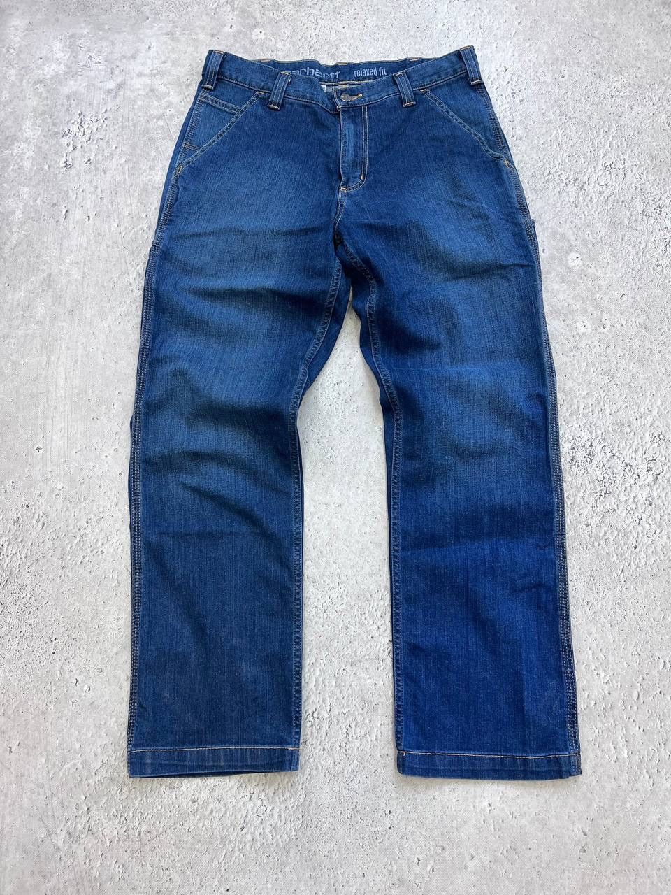 Carhartt × Carhartt Wip × Vintage Vintage Carhartt Double Knee Carpenter Pants Workwear Skater Size US 32 / EU 48 - 1 Thumbnail