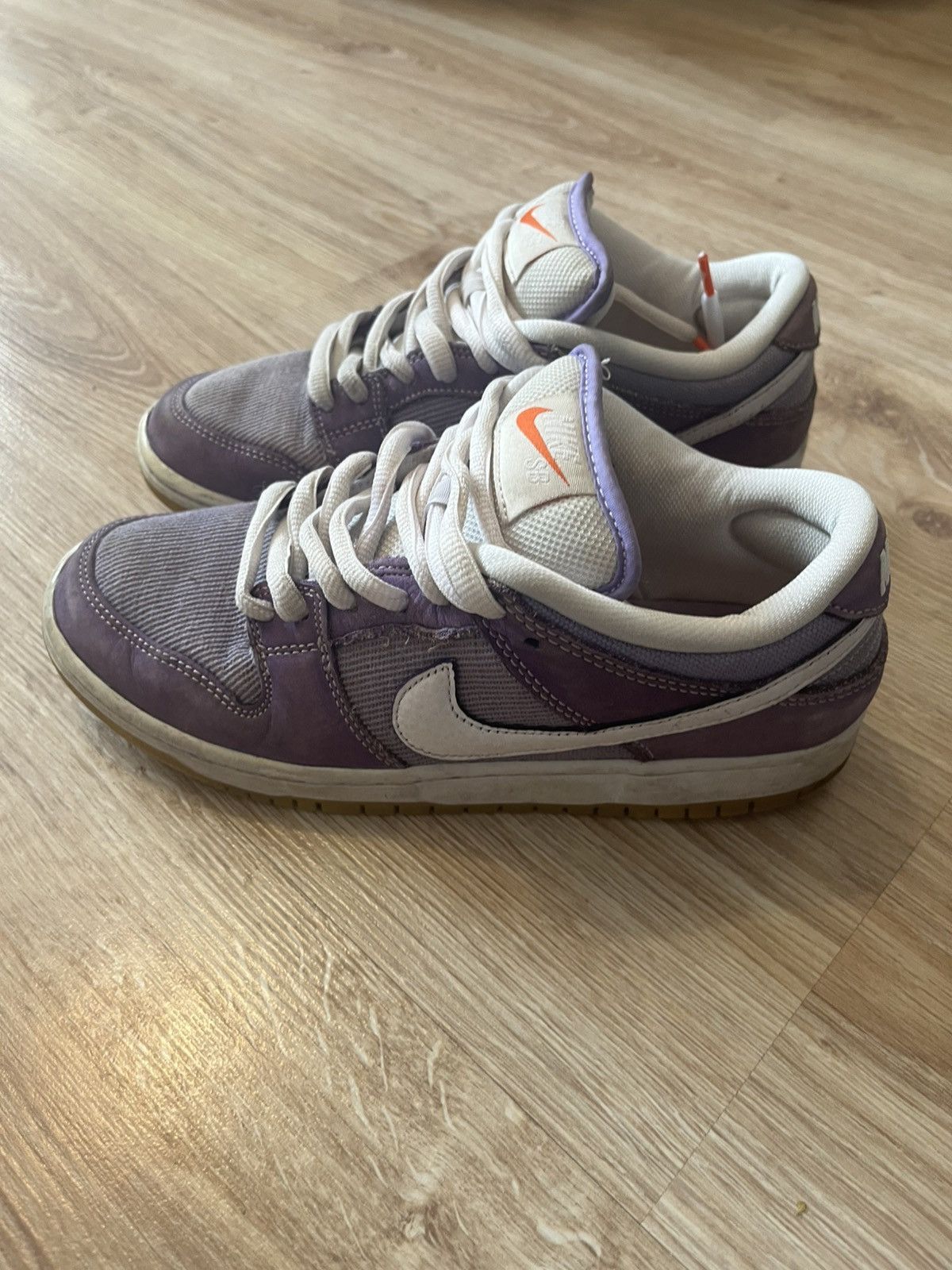 Nike Nike SB Dunk low Unbleached pack lilac Size US 6 / IT 36 - 2 Thumbnail