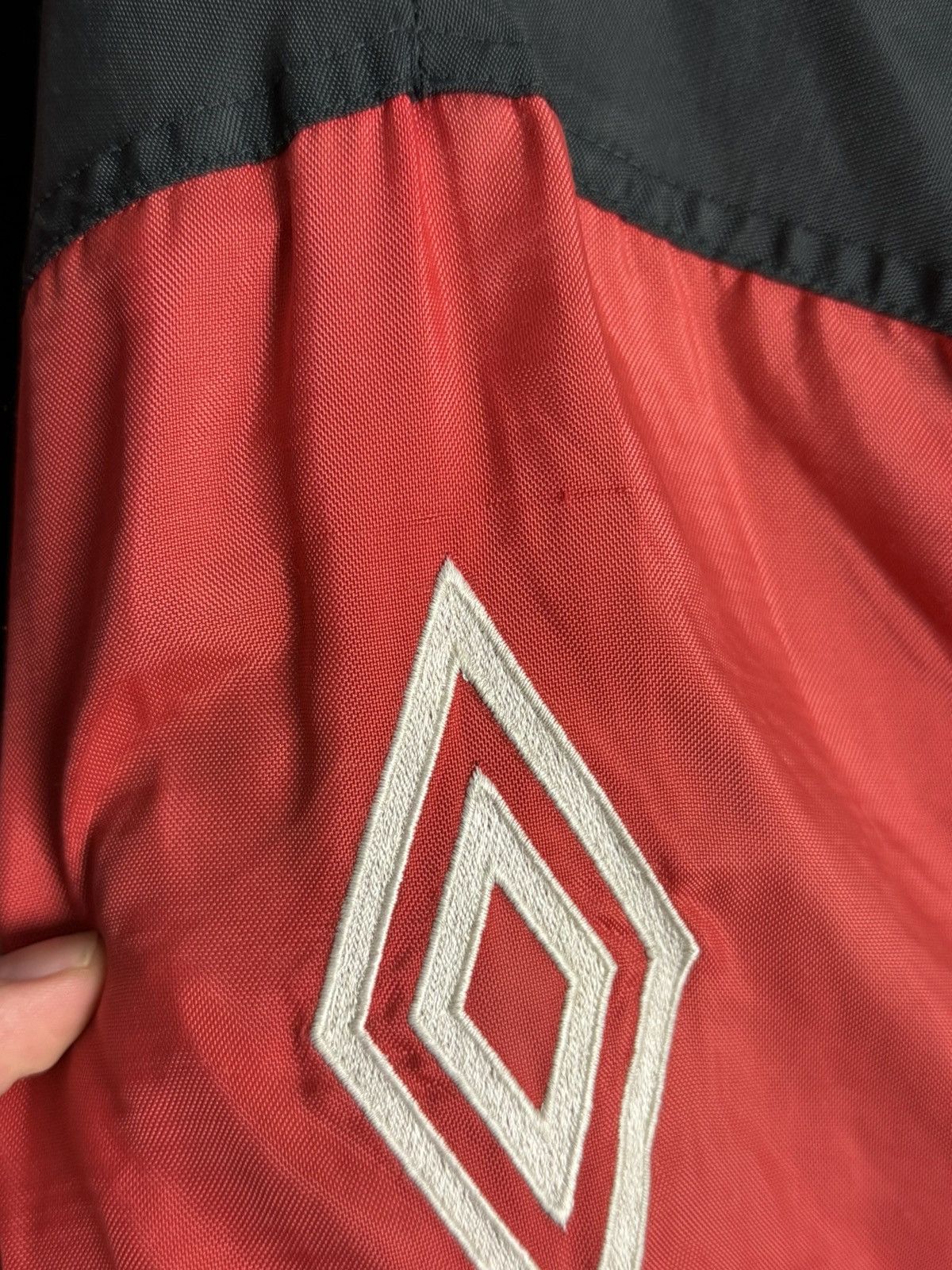 Umbro Vintage Manchester United Sharp Training Football Jacket Size US XL / EU 56 / 4 - 19 Thumbnail