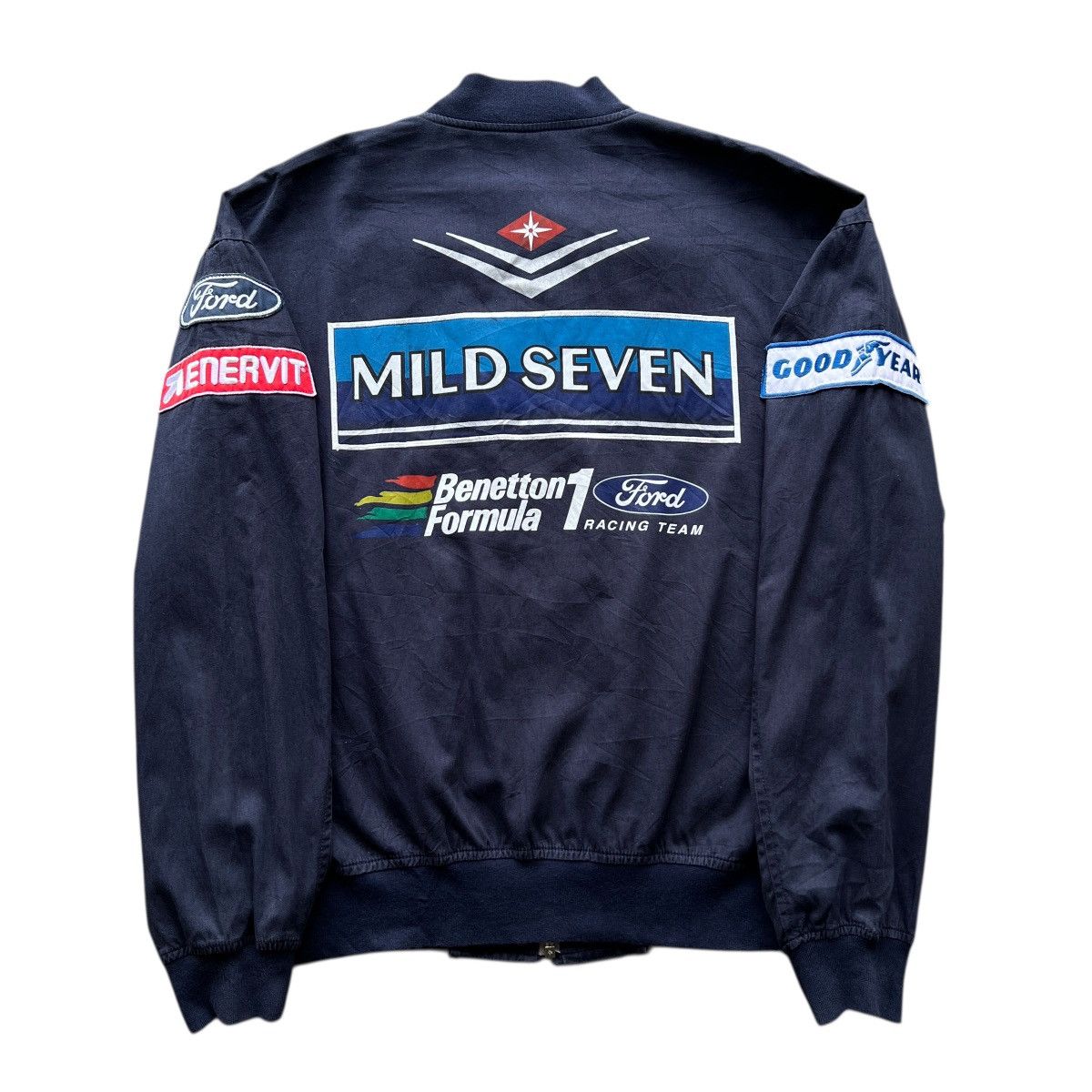Vintage Benetton Mild Seven Formula Ford Racing Jacket