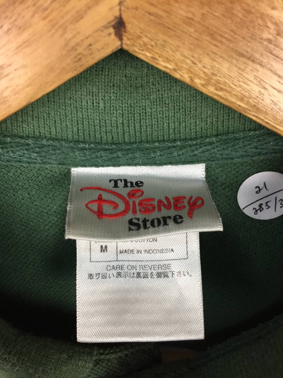 Disney Vtg The Disney Store Mickey Mouse Striped Polo Shirt Size US M / EU 48-50 / 2 - 12 Thumbnail