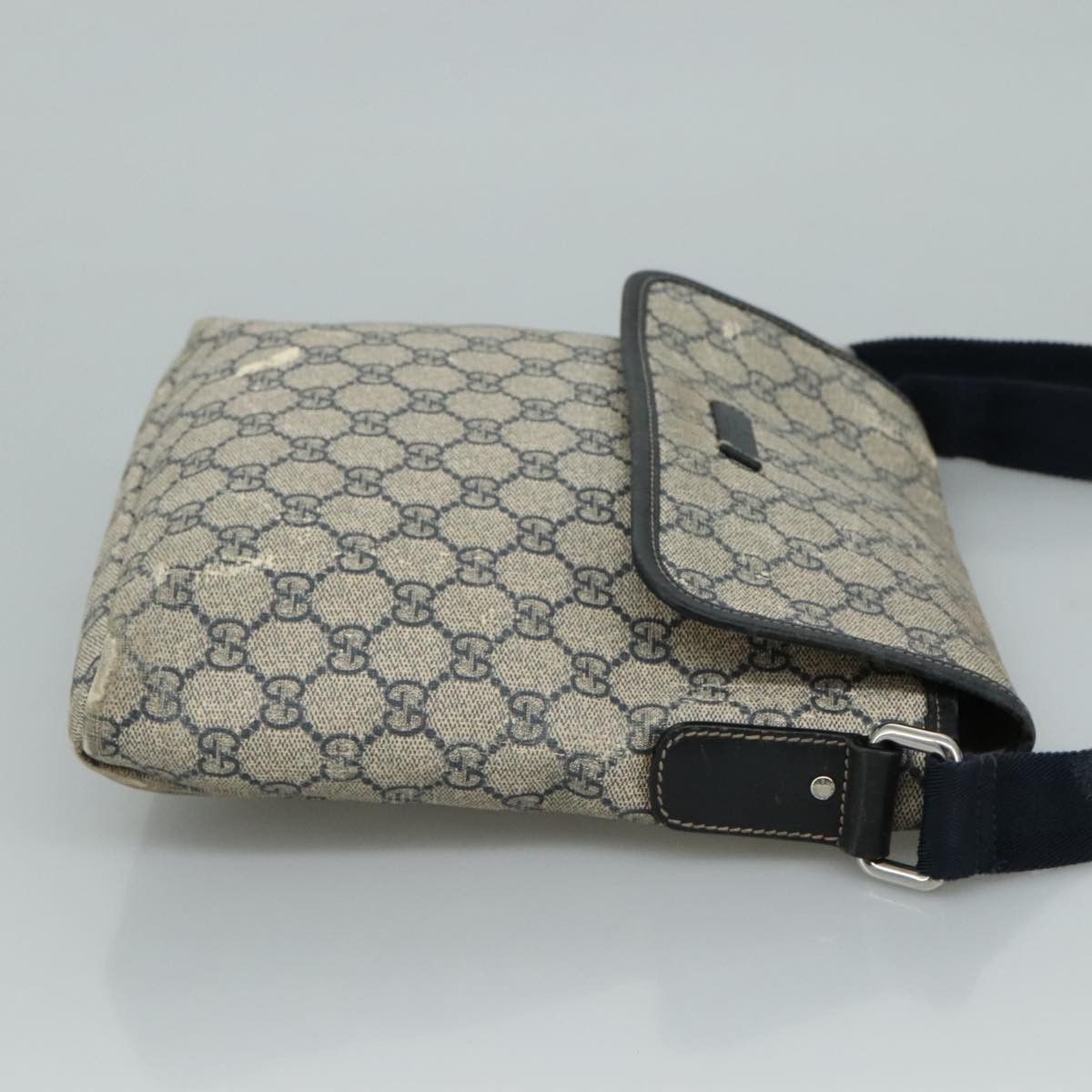 Gucci GUCCI GG Supreme Shoulder Bag Pvc Navy Size ONE SIZE - 3 Thumbnail