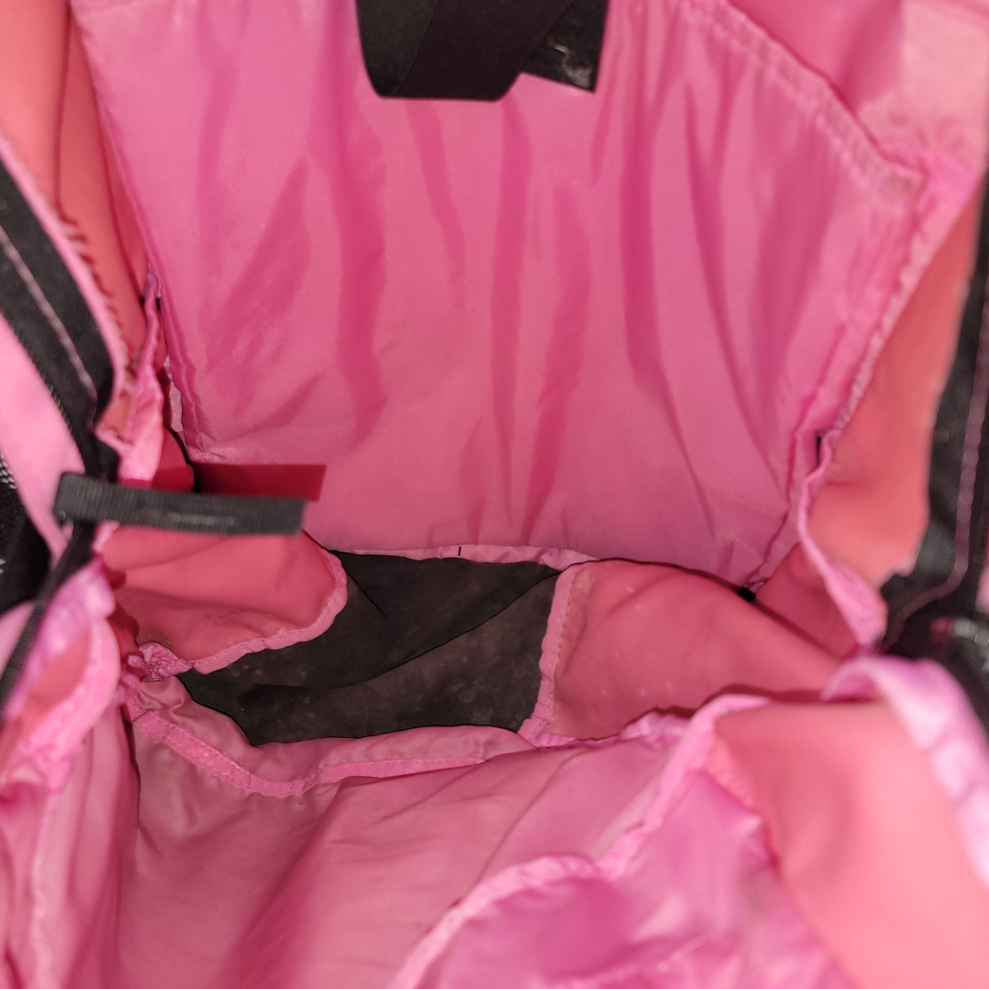 Nike Nike Pink Black Backpack School College Camping Hiking Trave Size ONE SIZE - 7 Thumbnail
