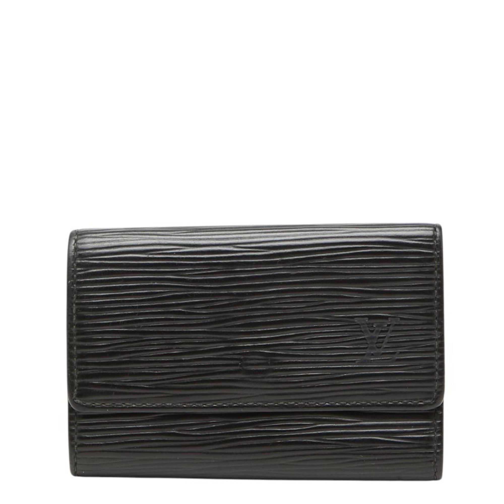 Louis Vuitton Louis Vuitton Epi Multicle 6 Key Case M63812 Noir Black Leather Women's LOUIS VUITTON Size ONE SIZE - 1 Thumbnail