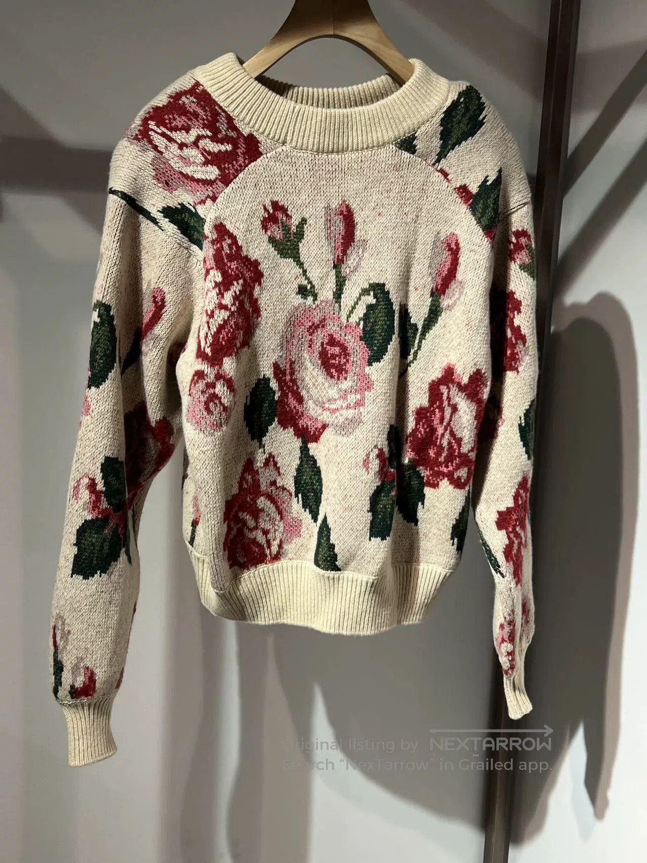 Magda Butrym New Magda Butrym Floral Knit Sweater. Size XXS / US 00 / IT 34 - 2 Thumbnail